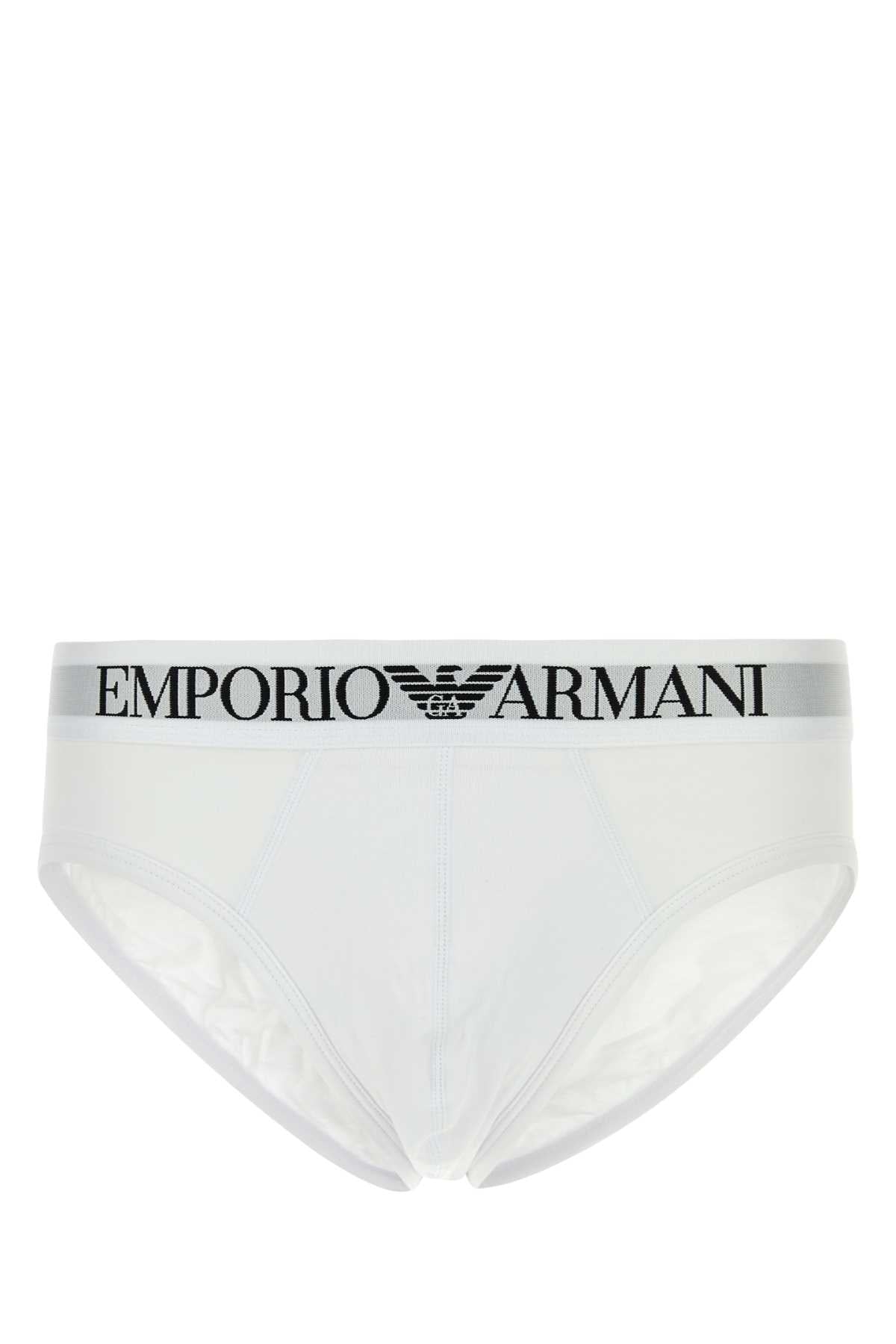 EMPORIO ARMANI Stretch Cotton Brief for Men - Fall/Winter 2025