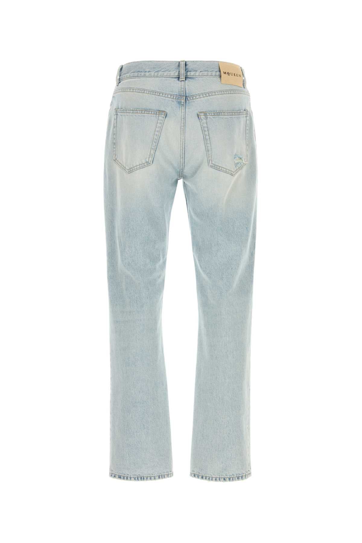 ALEXANDER MCQUEEN Men's Denim Jeans - Season 25S