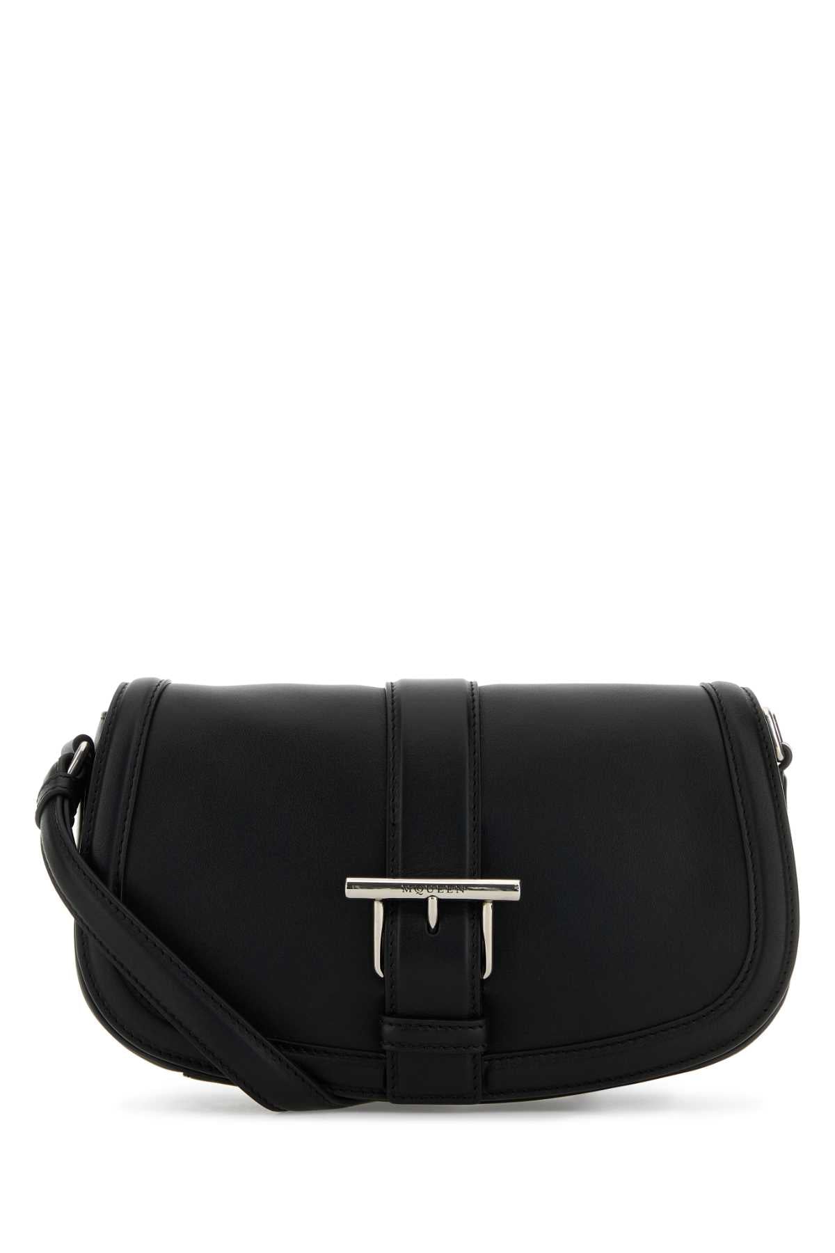 ALEXANDER MCQUEEN Mini Leather Satchel Crossbody Handbag