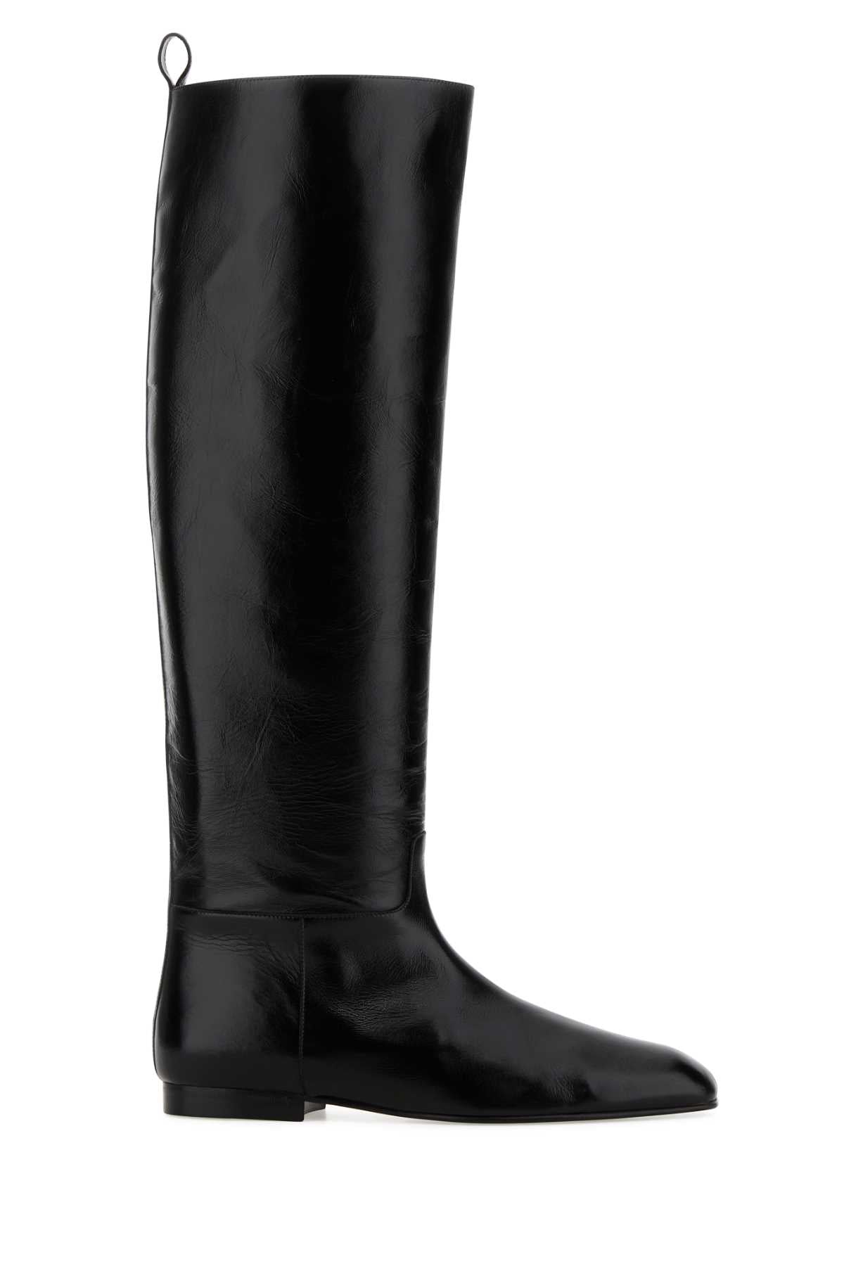 KHAITE Stylish Women's Leather Colt Boots