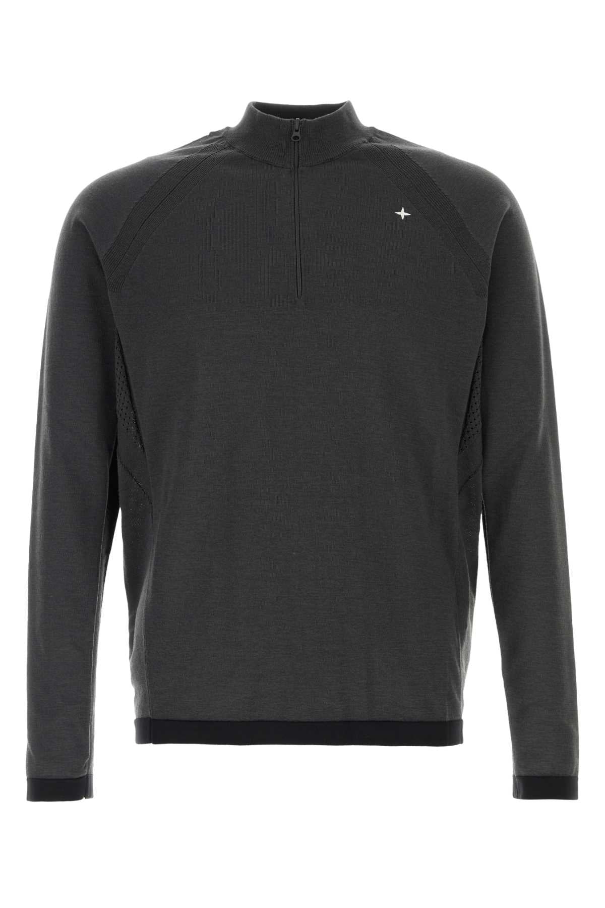 STONE ISLAND Wool Blend Sweater for Men - Winter Essential