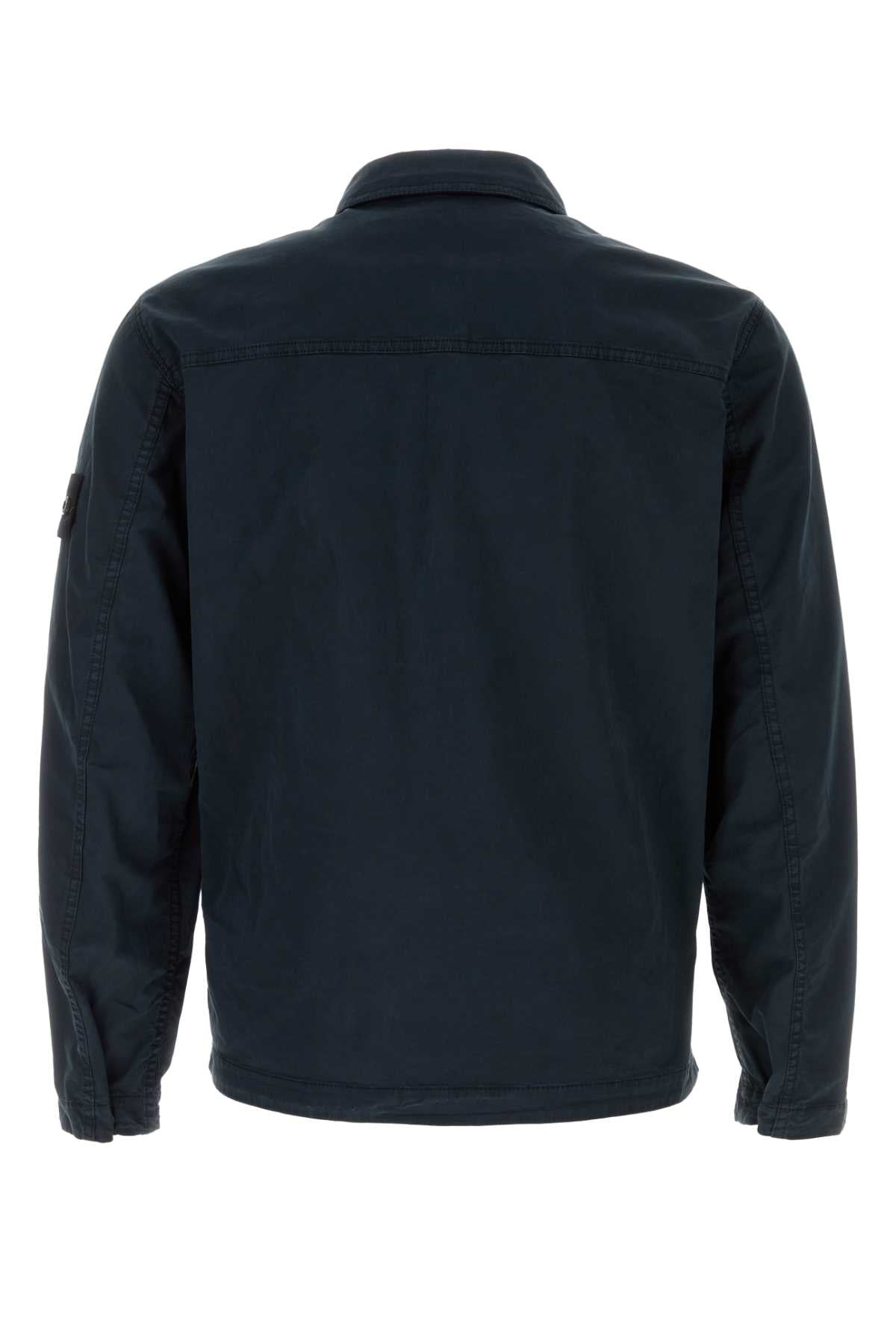 STONE ISLAND Stretch Cotton Jacket for Men - Casual Fit