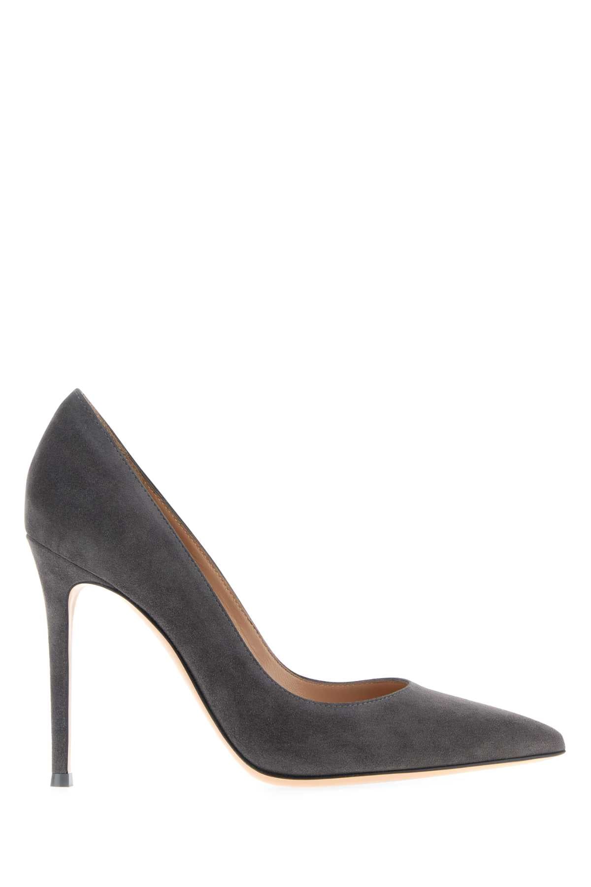 GIANVITO ROSSI Elegant Suede Pumps with 10.5 cm Heel