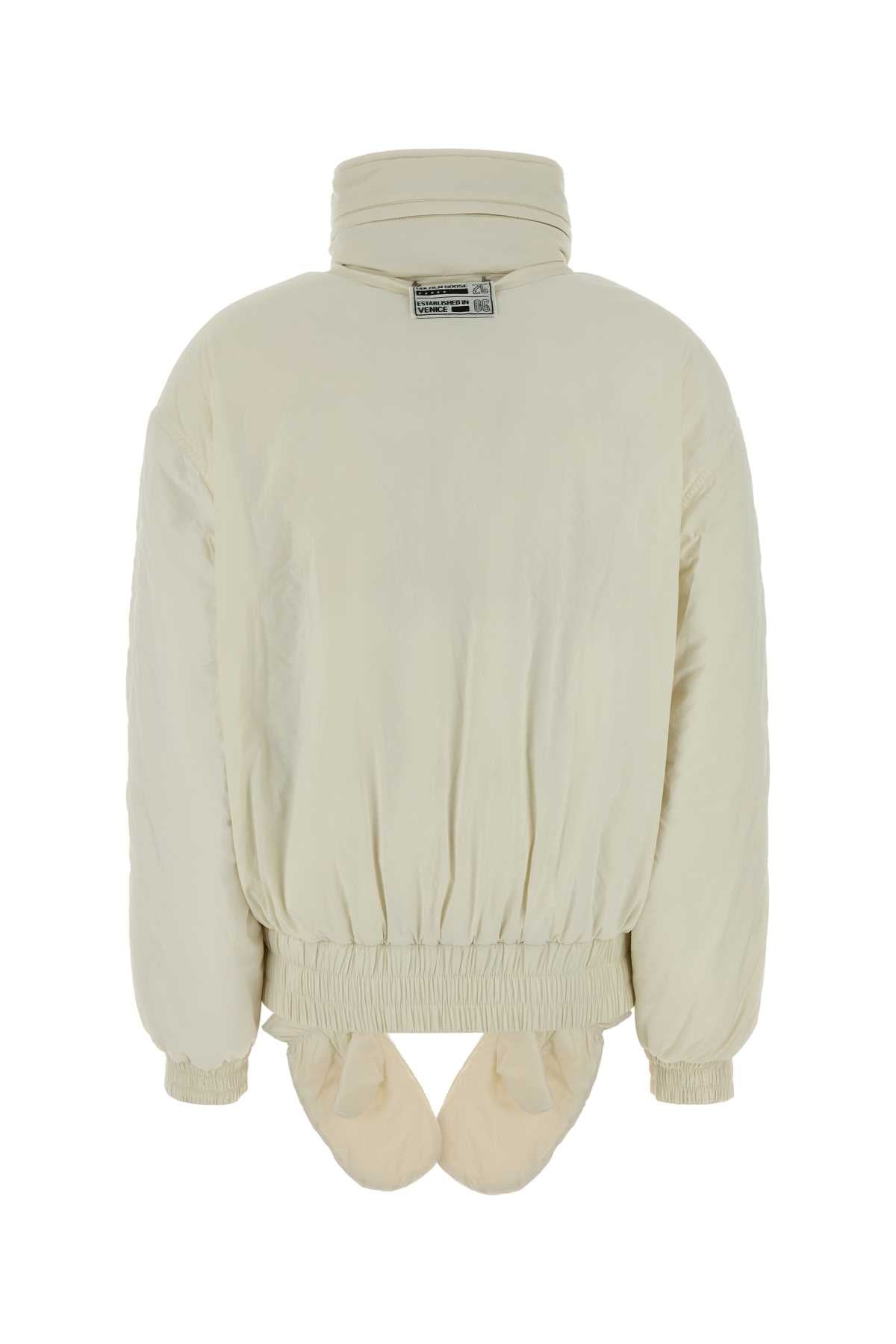 GOLDEN GOOSE DELUXE BRAND Ivory Nylon Padded Jacket for Women