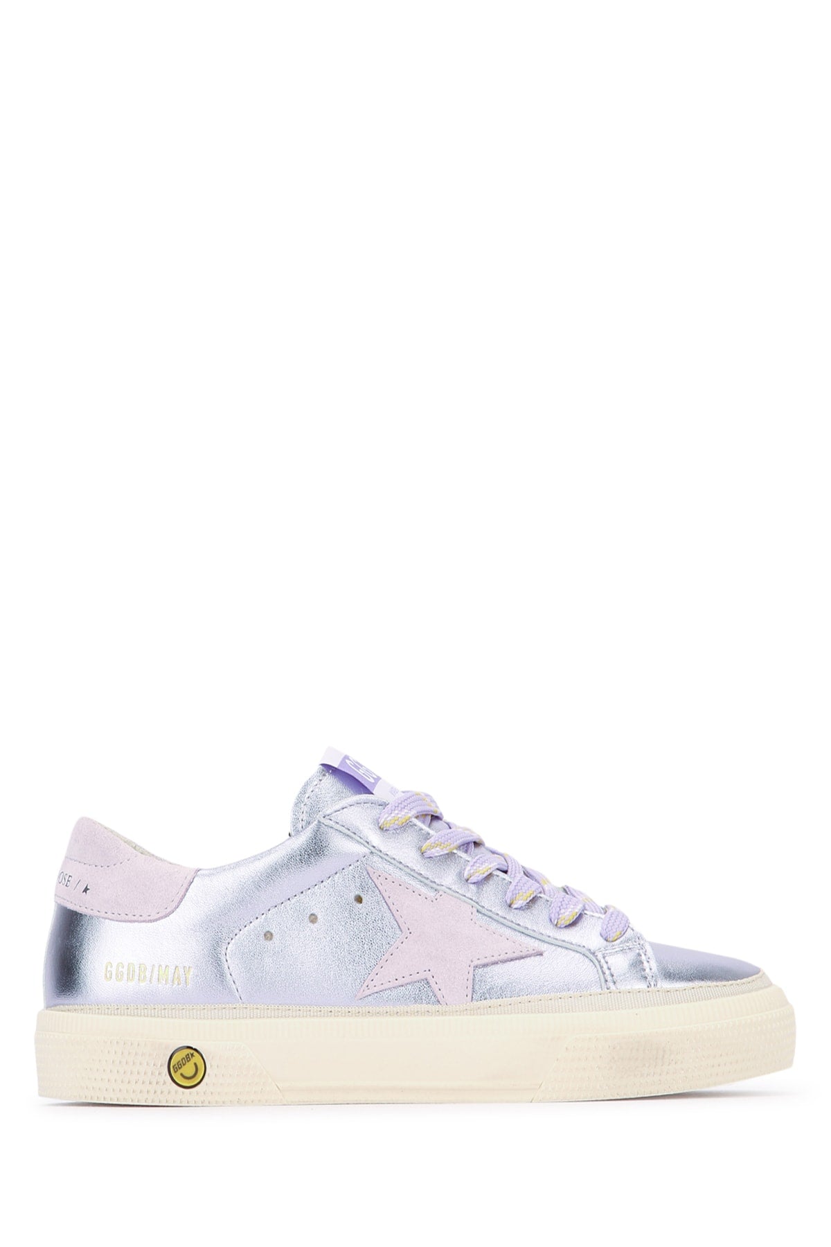 GOLDEN GOOSE KIDS Mini Laminated Nappa Upper Sneakers for Kids