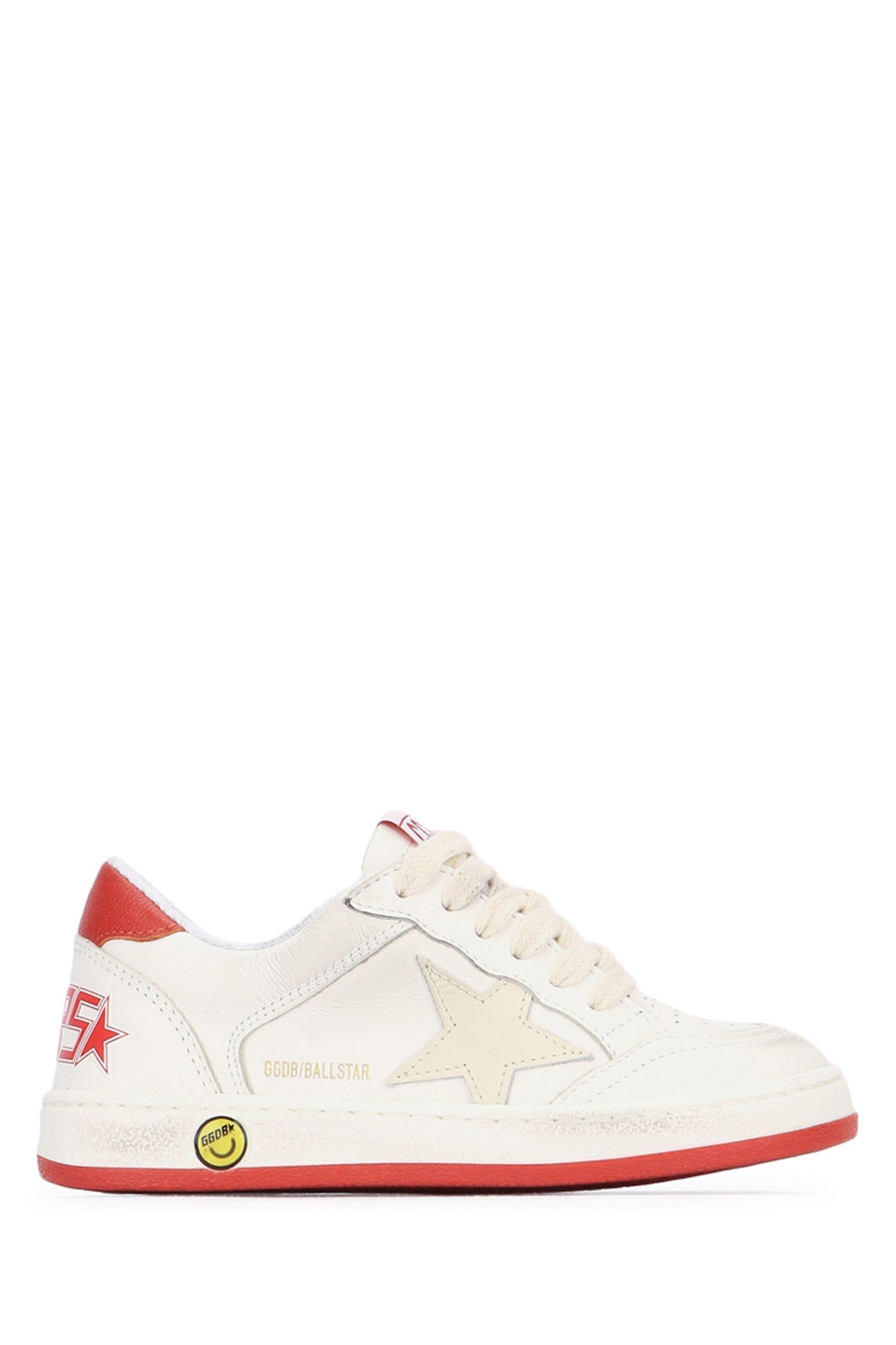 GOLDEN GOOSE KIDS Mini Ball Star Double Quarter Sneakers