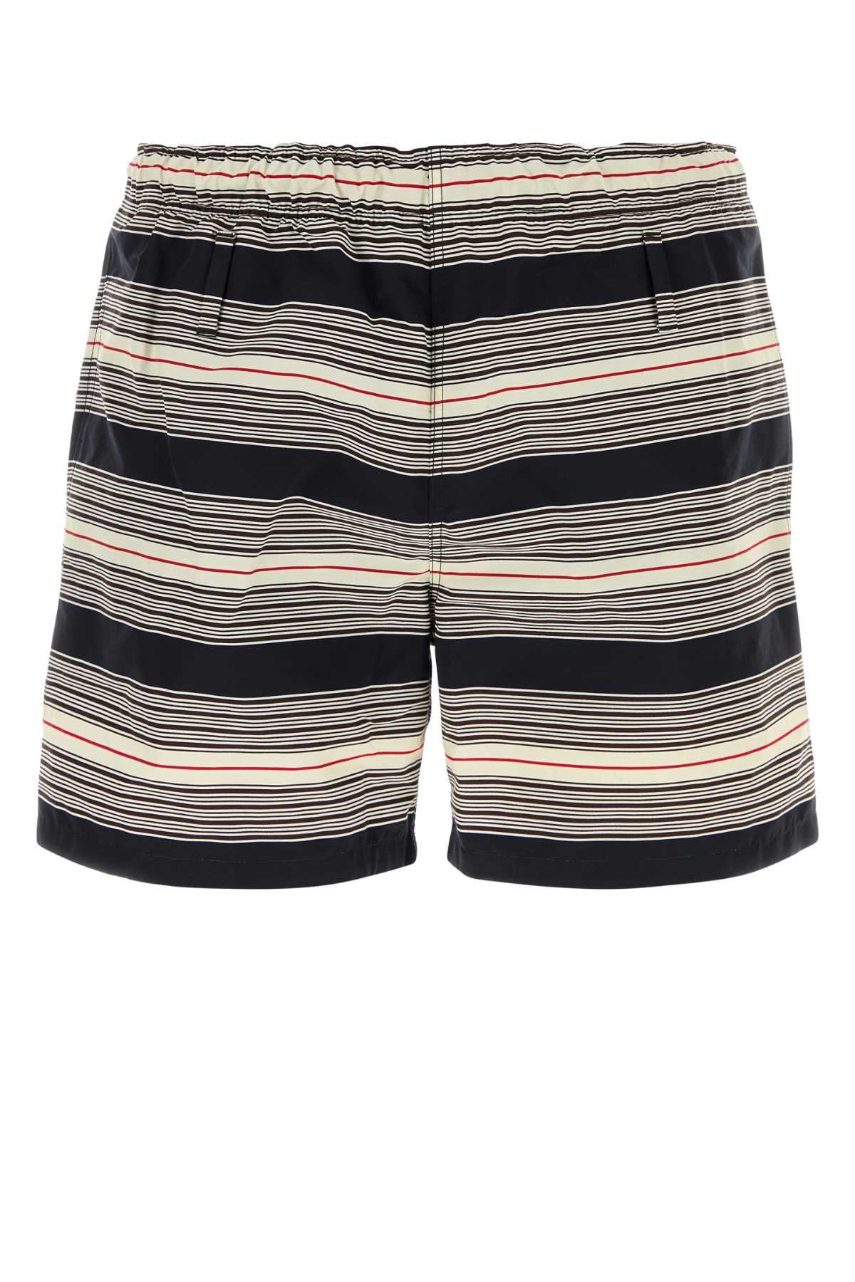 PRADA Embroidered Mini Nylon Swimming Shorts