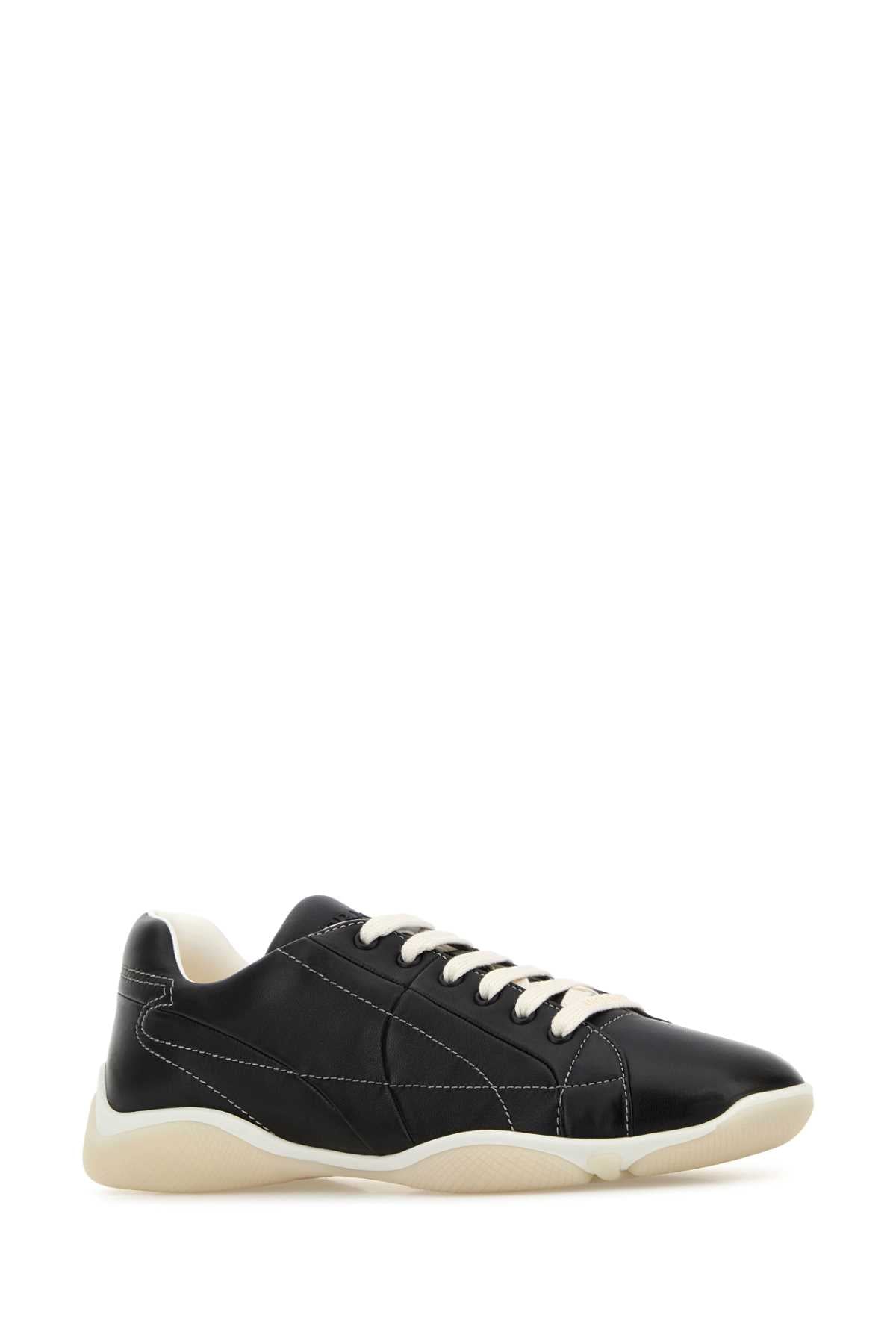 PRADA Premium Nappa Leather Sneakers for Men - FW25 Collection