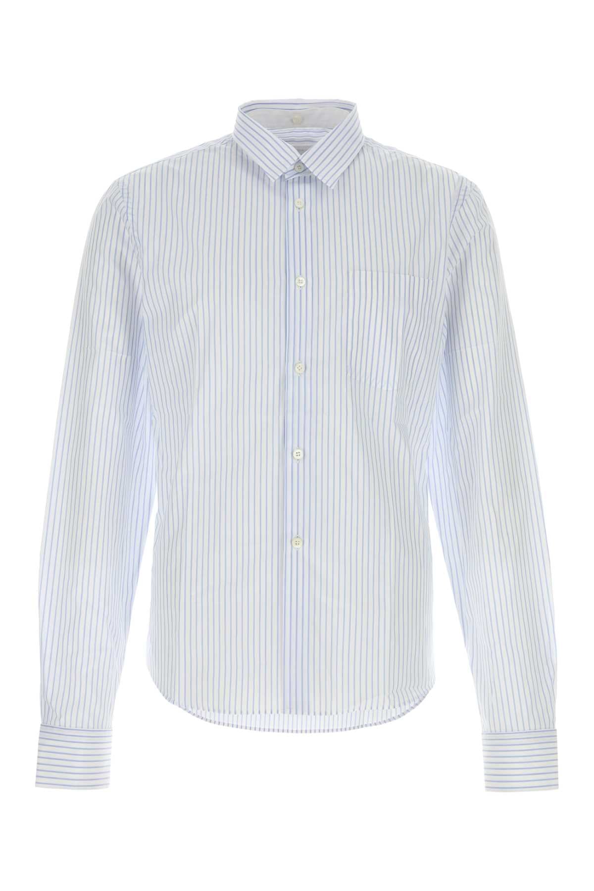 PRADA Embroidered Poplin Shirt for Men
