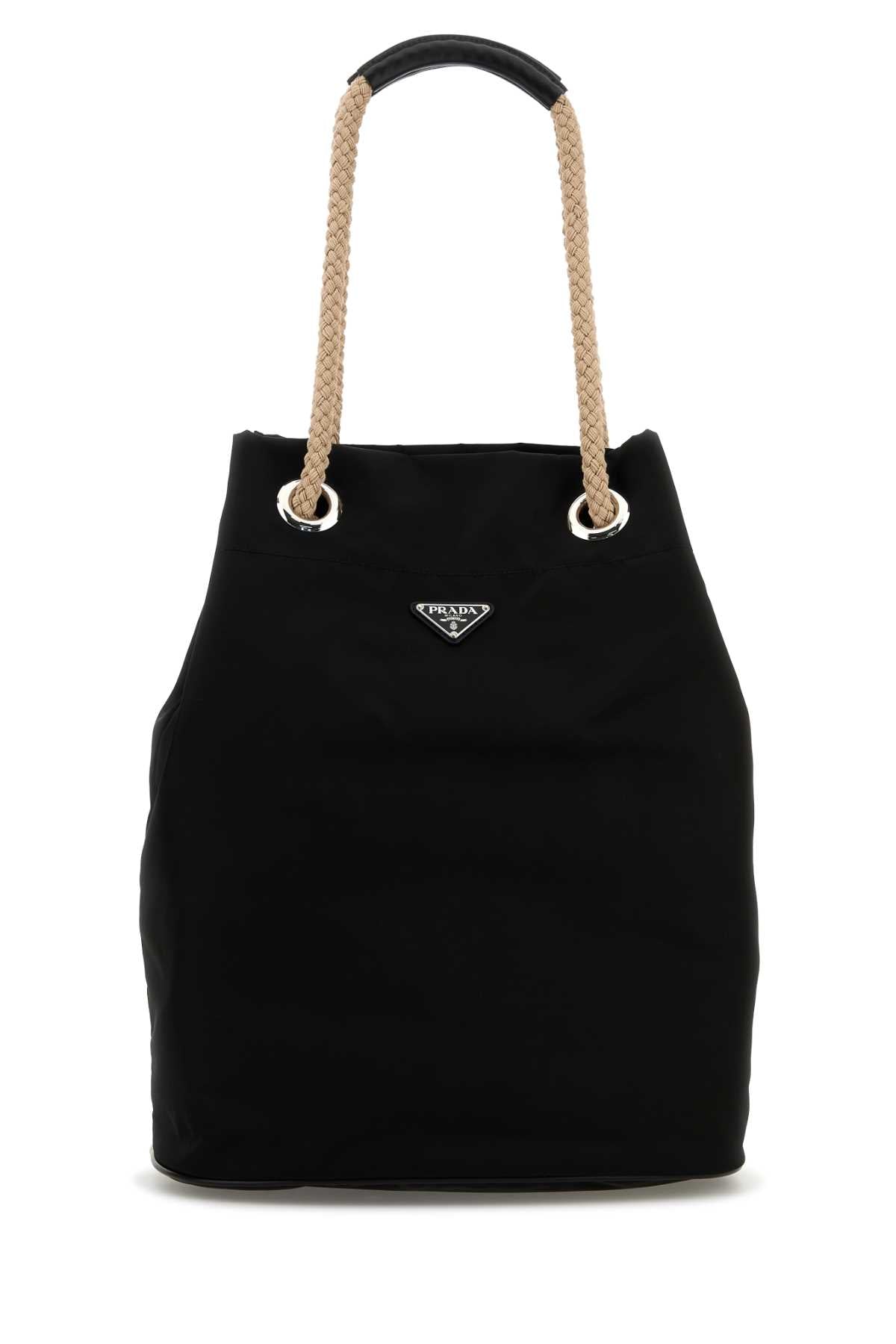 PRADA Recycled Nylon Shopping Handbag - 40cm x 45cm x 12cm