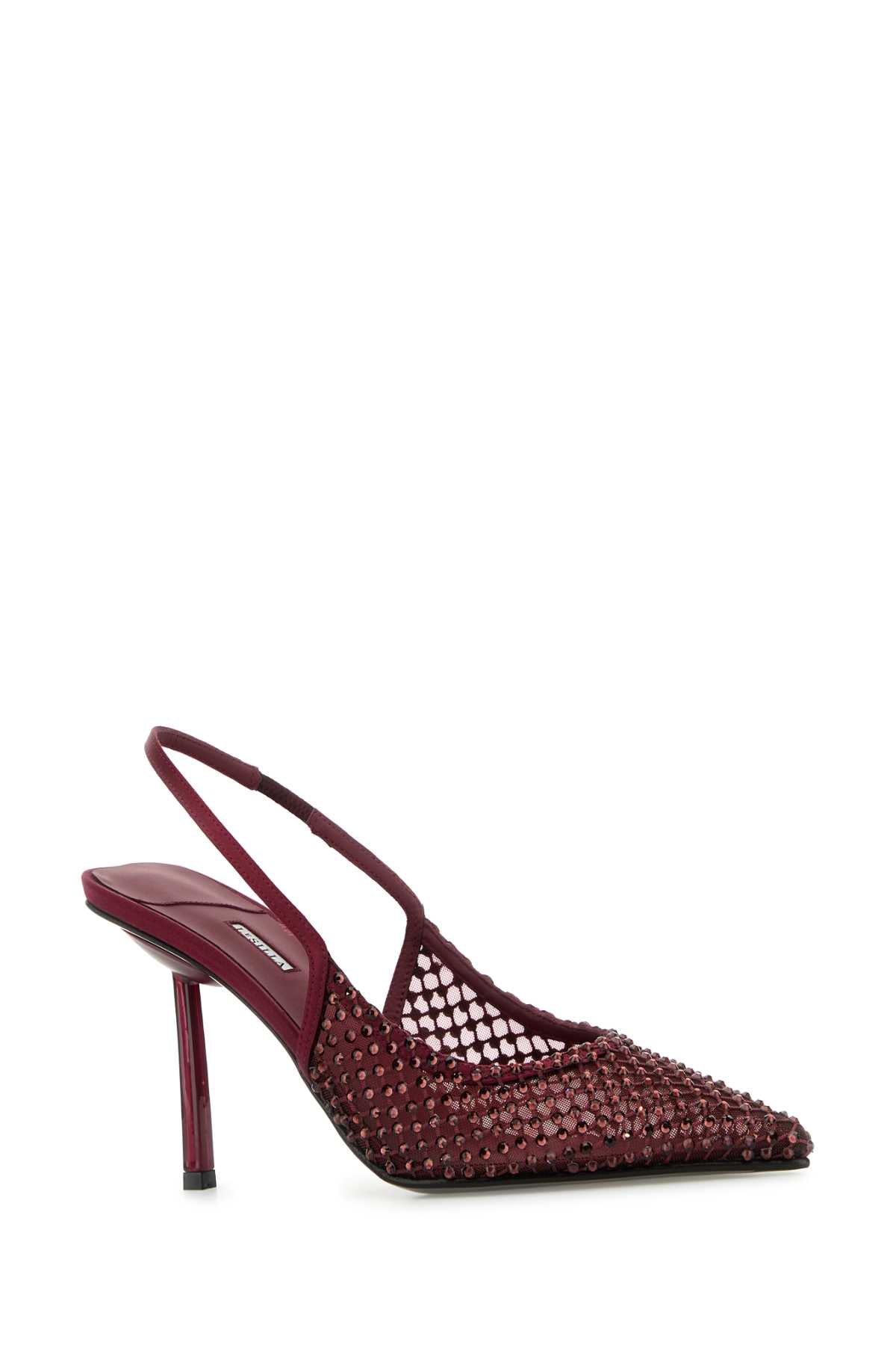 LE SILLA Embellished Mesh Gilda Pumps with 8.5 cm Heel Height