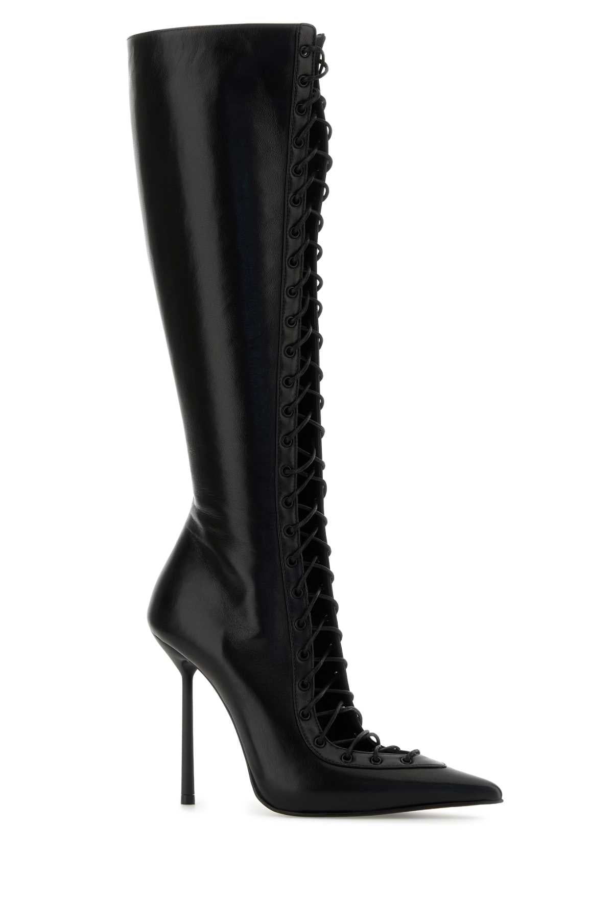 LE SILLA Colette Mini Leather Boots with 11 cm Heel Height