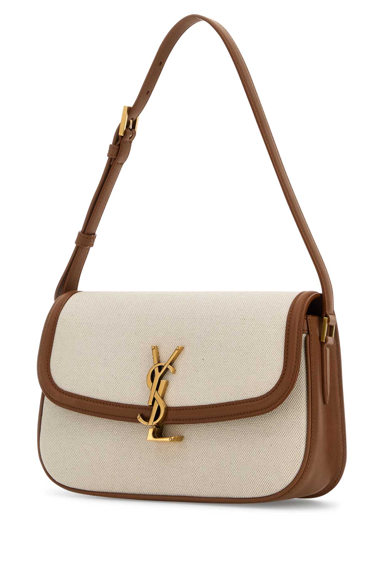 SAINT LAURENT Mini Canvas Shoulder Handbag