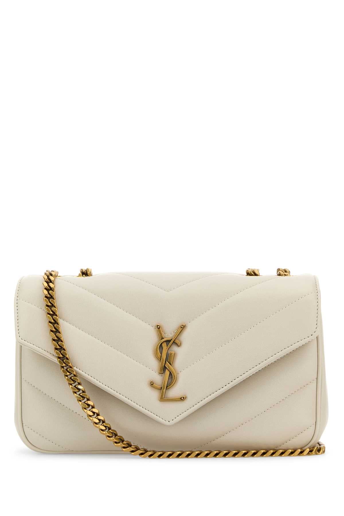 SAINT LAURENT Mini Leather Small LouLou Shoulder Handbag
