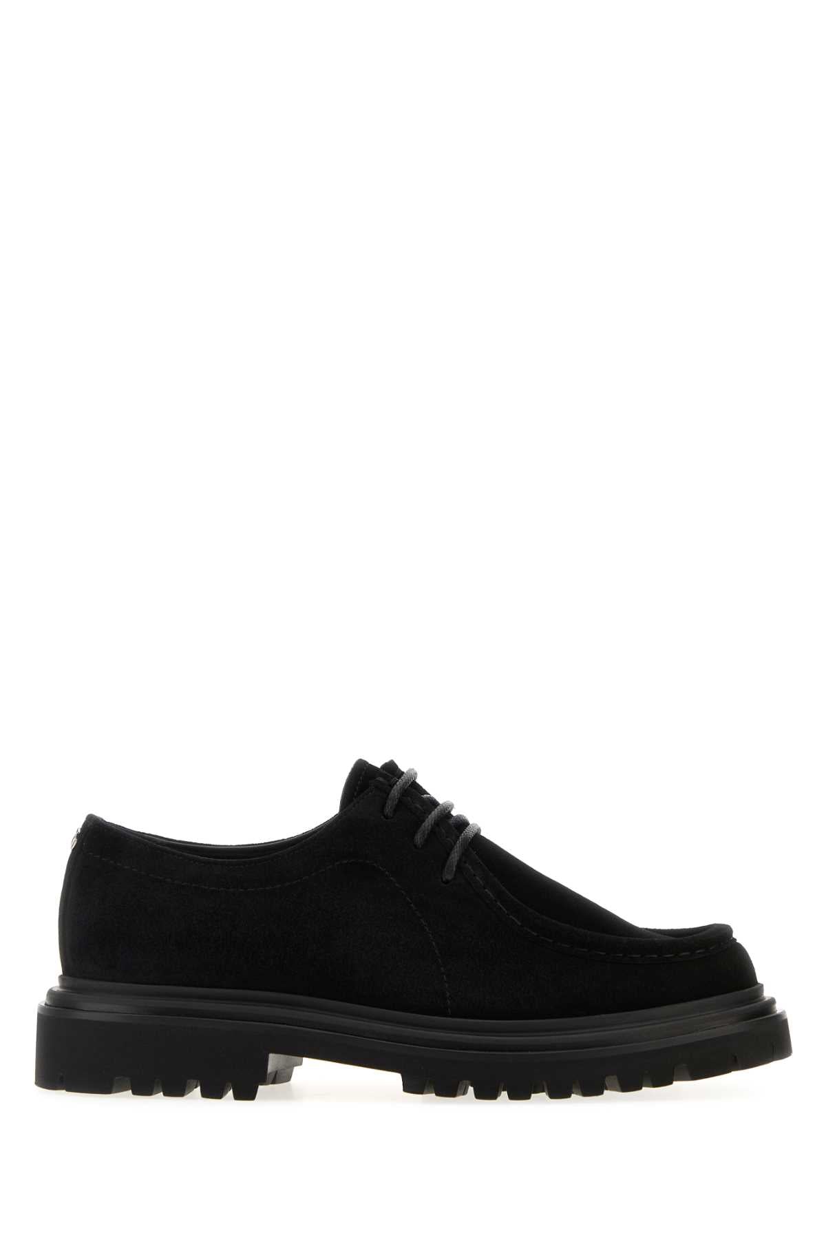 DOLCE & GABBANA Luxe Suede Lace-Up Shoes for Men