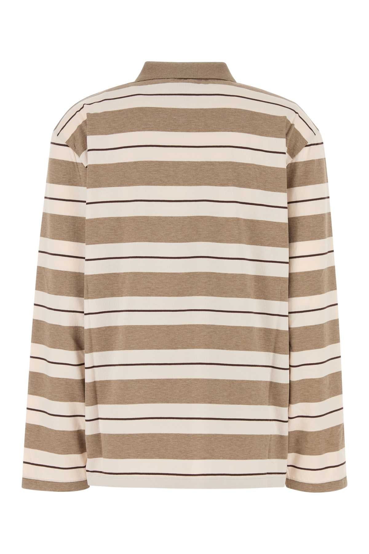 MIU MIU Embroidered Cotton Polo Shirt for Women