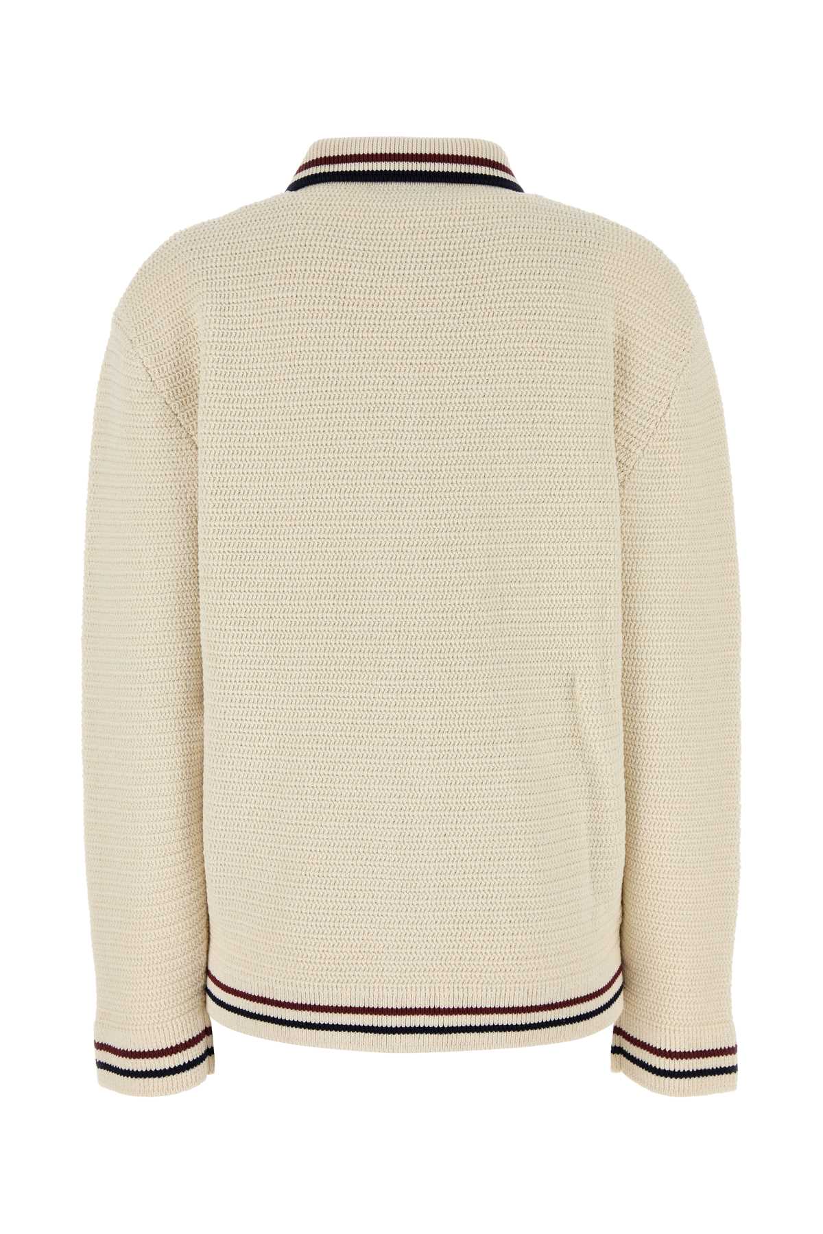 MIU MIU Elegant Stretch Crochet Cardigan - Women's Knitwear