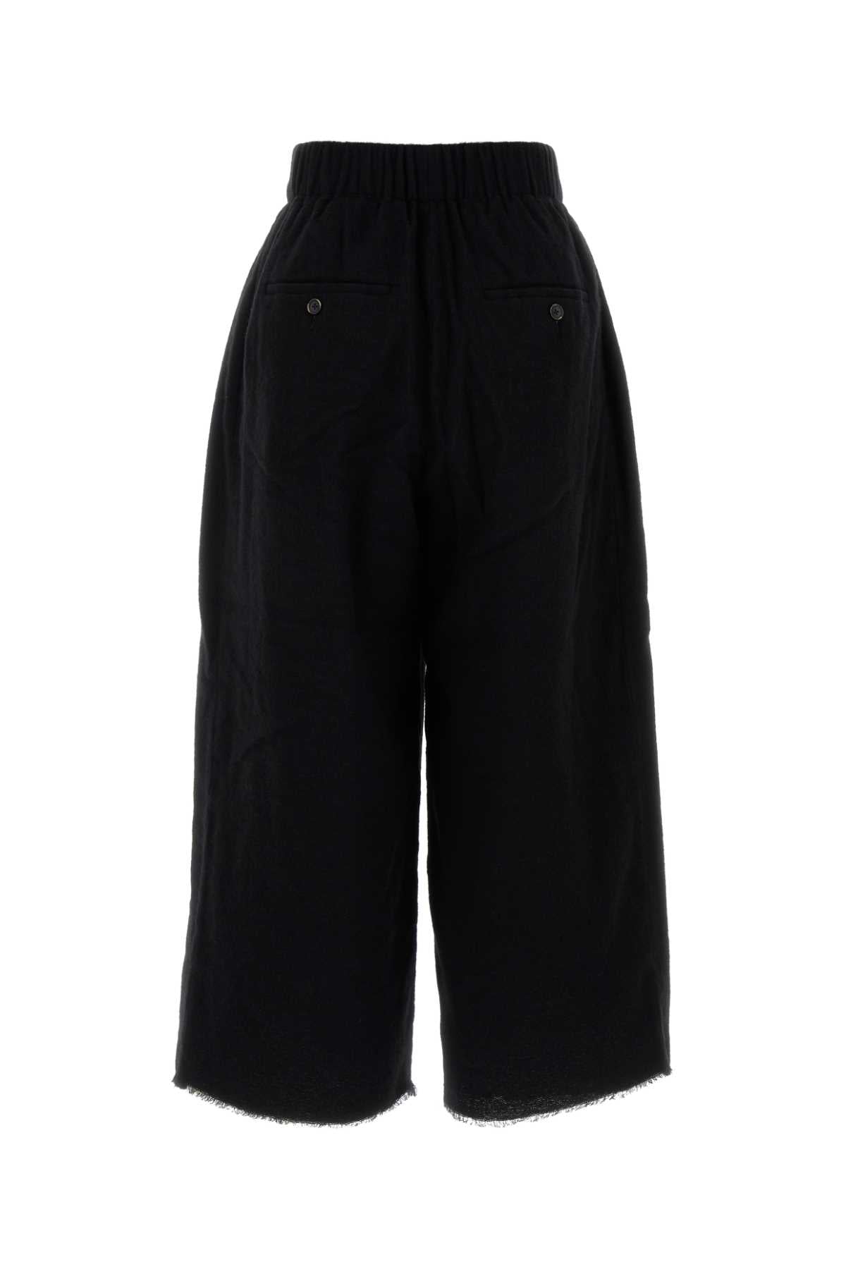 UMA WANG Wool Blend Mini Bermuda Shorts for Women