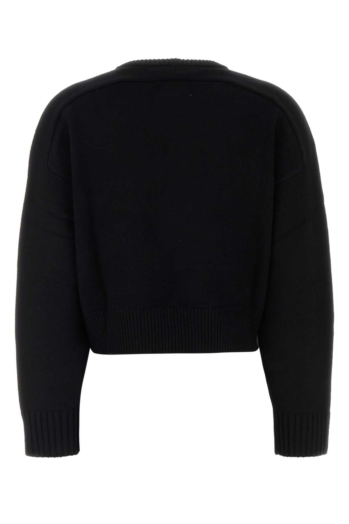 LOULOU DE SAISON Wool Blend Bruzzi Sweater - Fall/Winter 2025