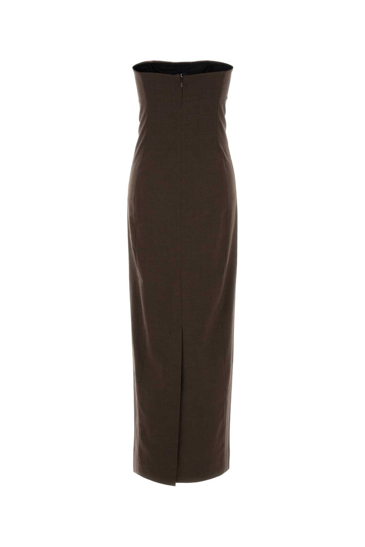 LOULOU DE SAISON Stretch Wool Mini Dress