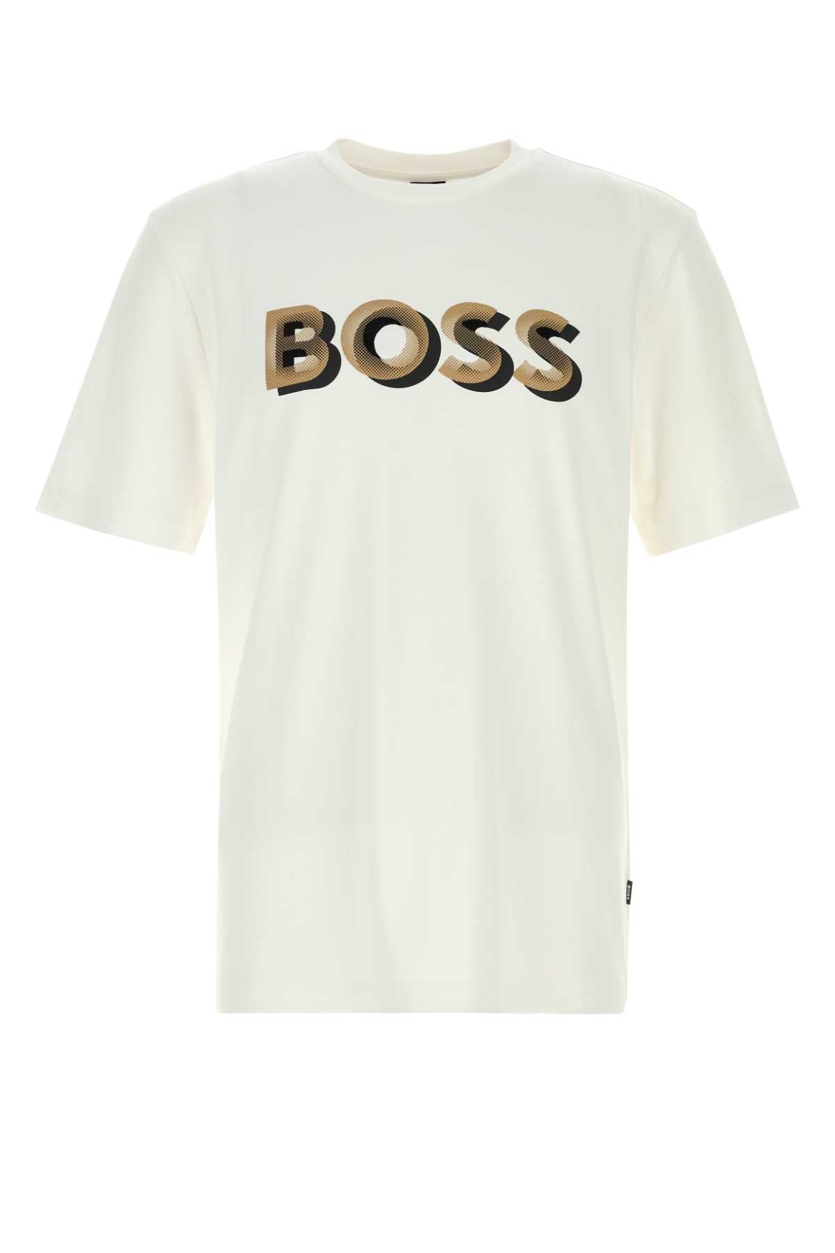 BOSS Essential Cotton T-Shirt for Men - FW25