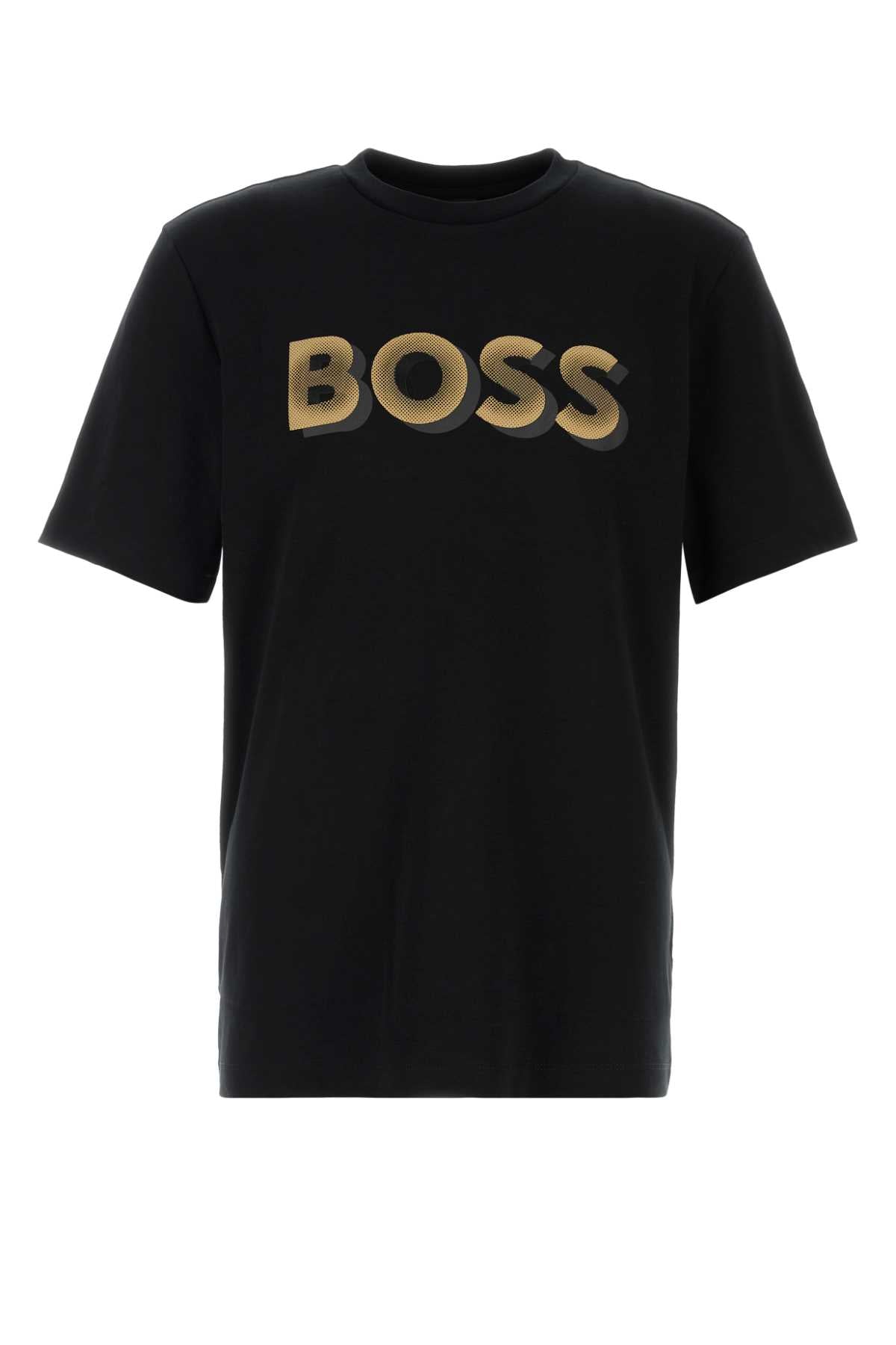 BOSS Essential Cotton T-Shirt for Men - FW25 Collection