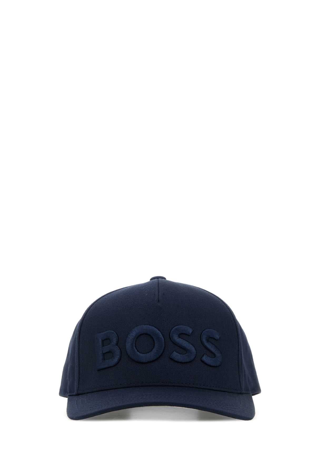 BOSS Cotton Baseball Cap for Men - FW25 Collection