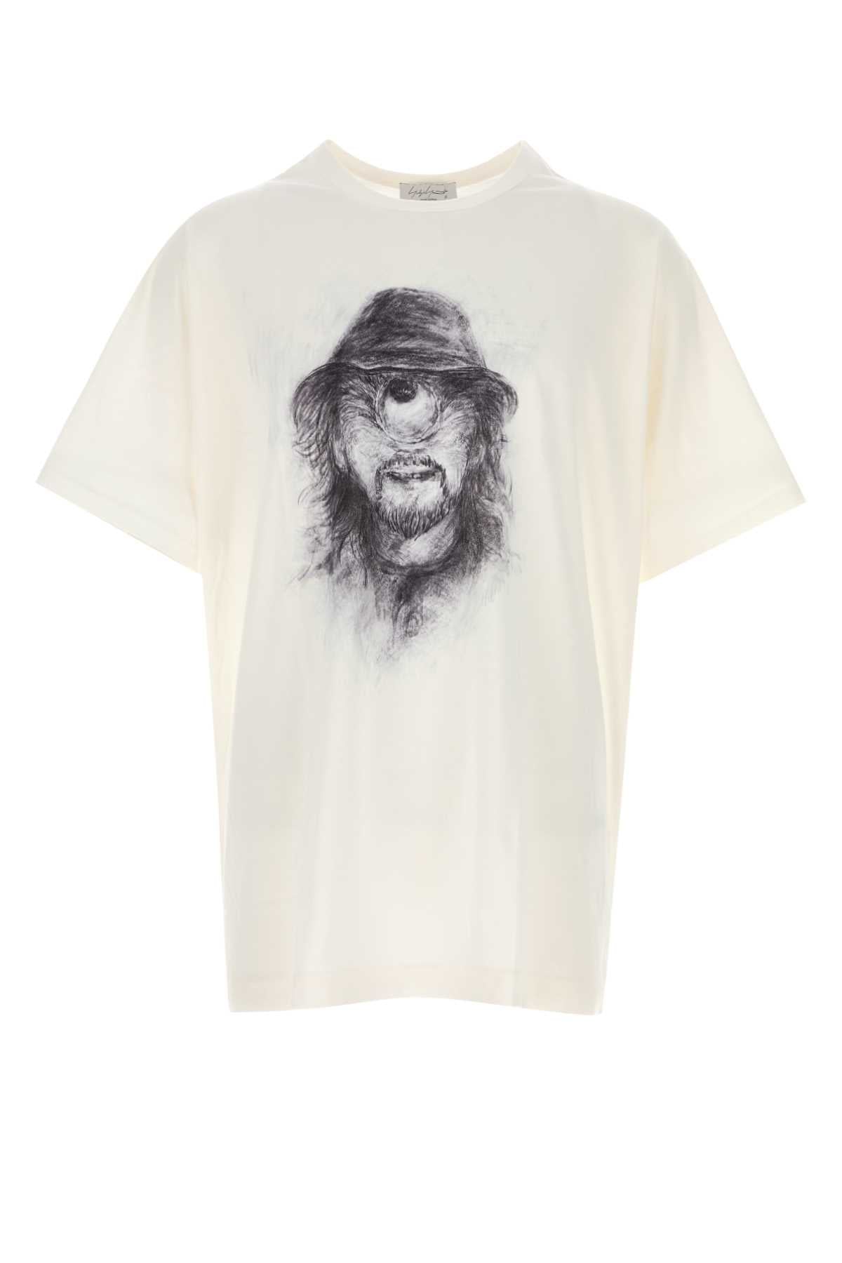 YOHJI YAMAMOTO Classic Cotton T-Shirt for Men - FW25 Collection