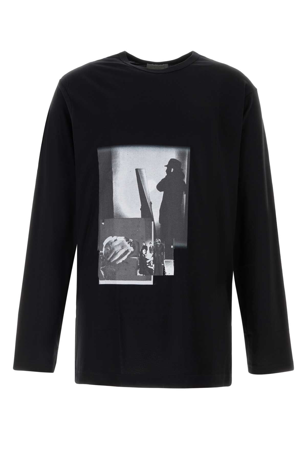 YOHJI YAMAMOTO Oversize Cotton T-Shirt for Men - FW25 Collection