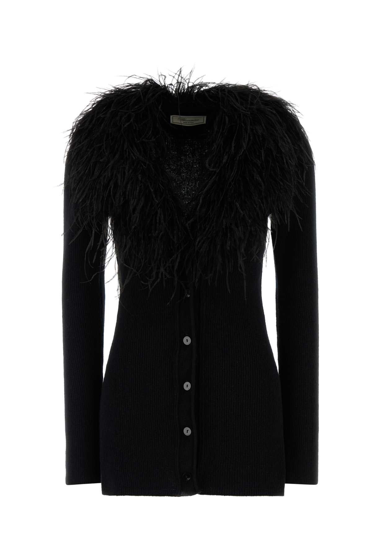 BLUMARINE Elegant Wool Cardigan for Women
