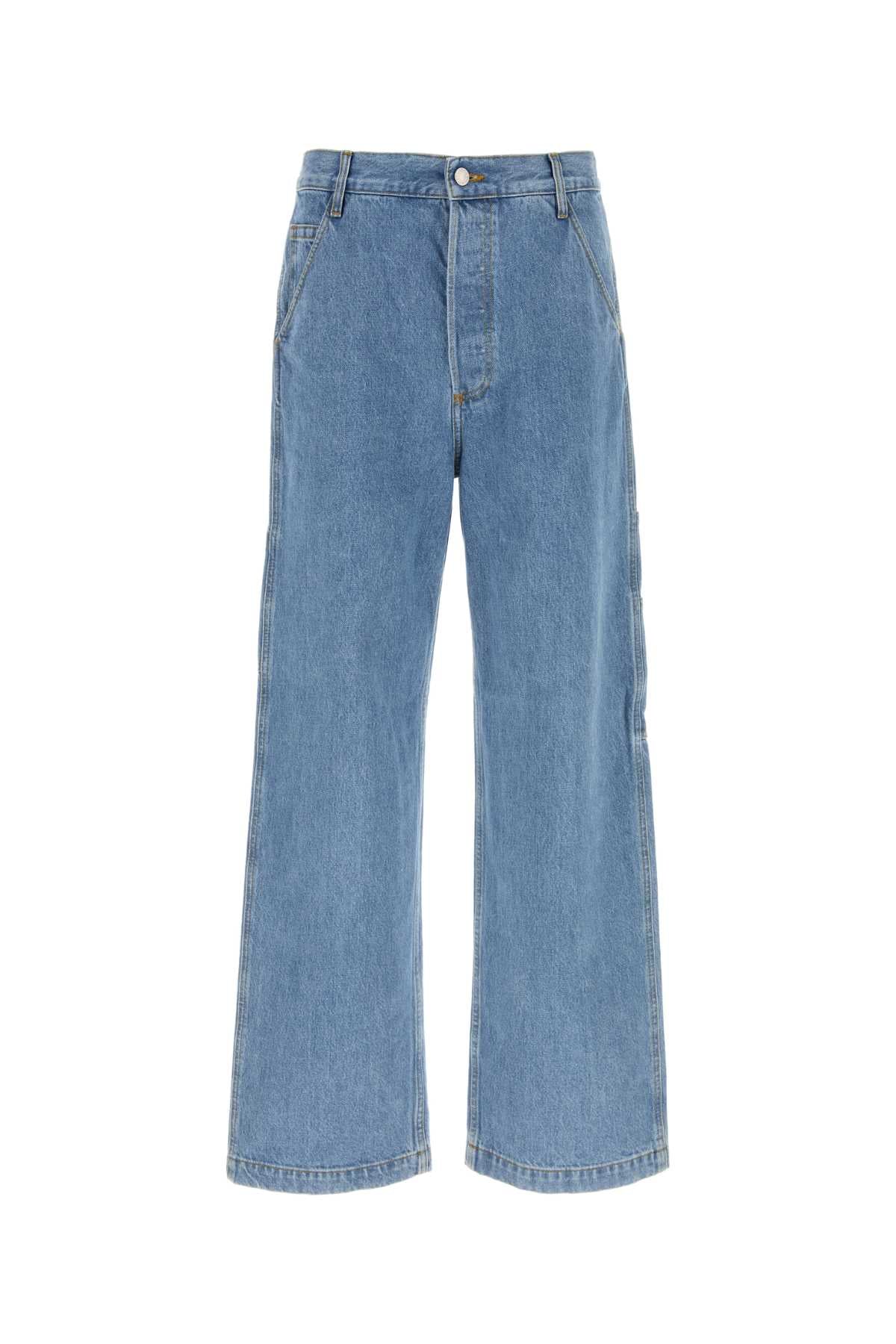 DRIES VAN NOTEN Wide-Leg Denim Pickerby Jeans for Men