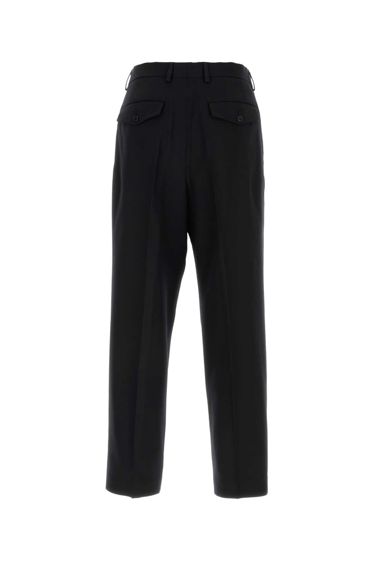 DRIES VAN NOTEN Classic Wool Pants for Men - Fall/Winter Collection