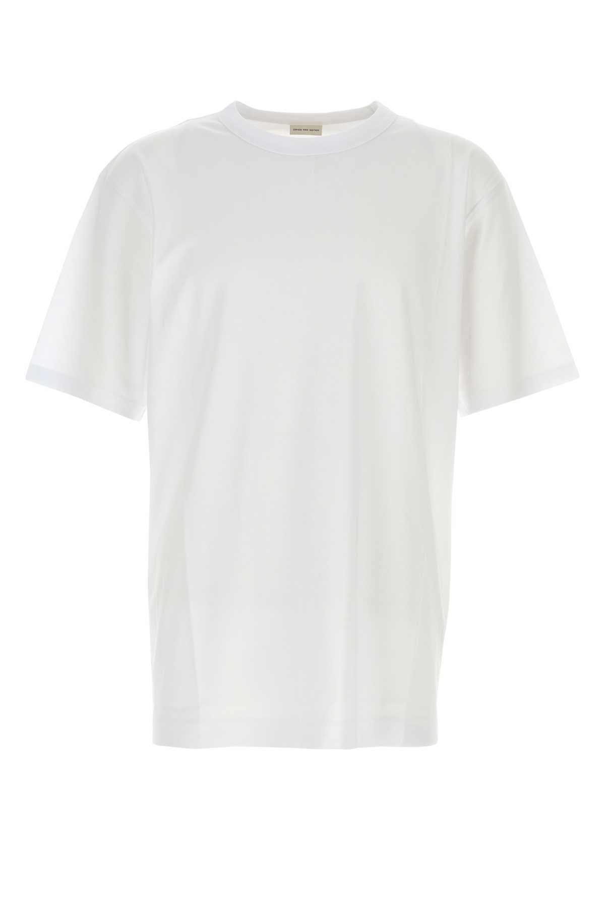 DRIES VAN NOTEN Oversize Cotton T-Shirt for Him