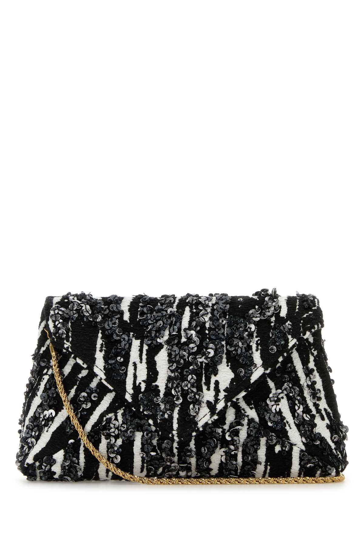 DRIES VAN NOTEN Embroidered Mini Clutch
