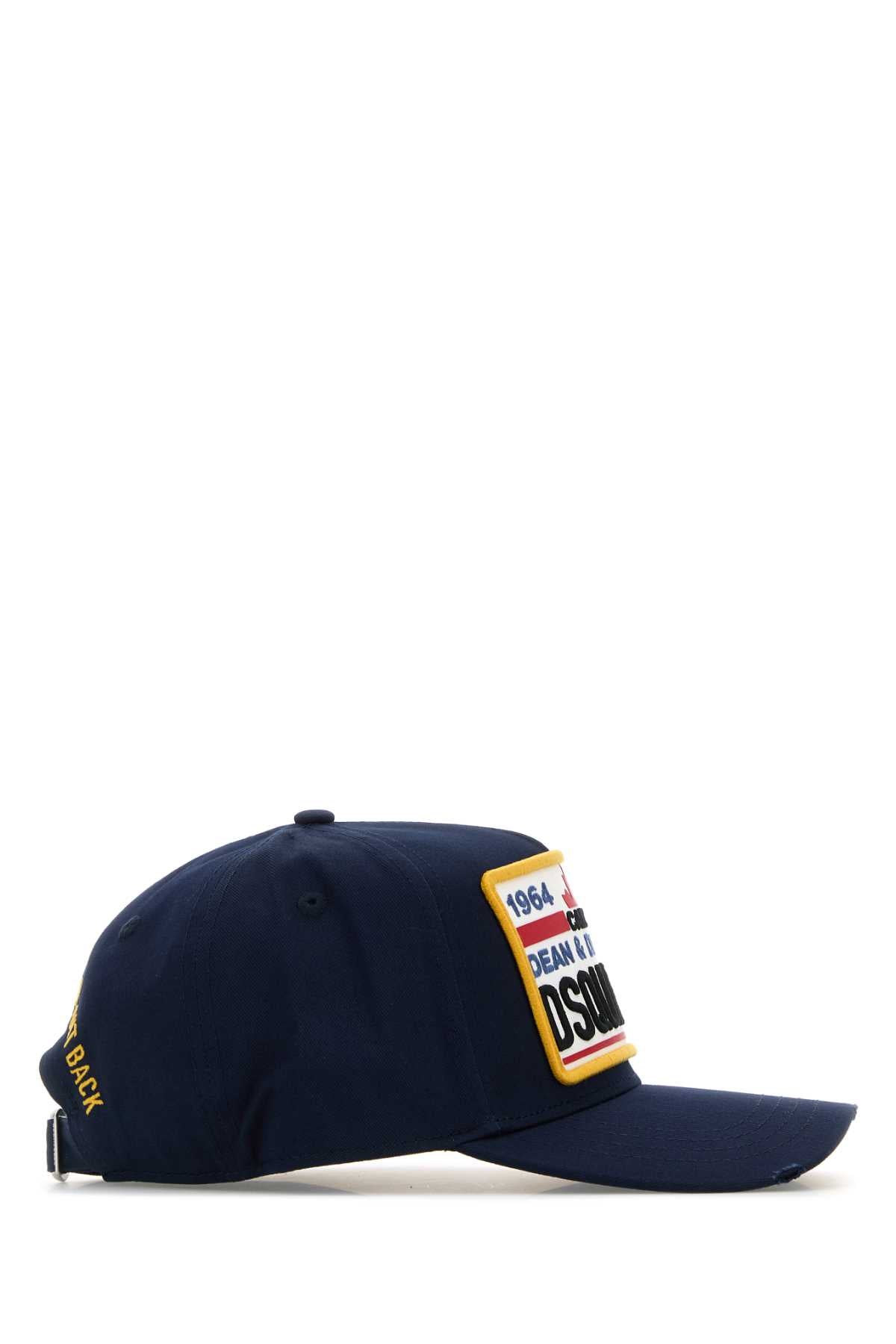 DSQUARED Classic Cotton Baseball Cap for Men