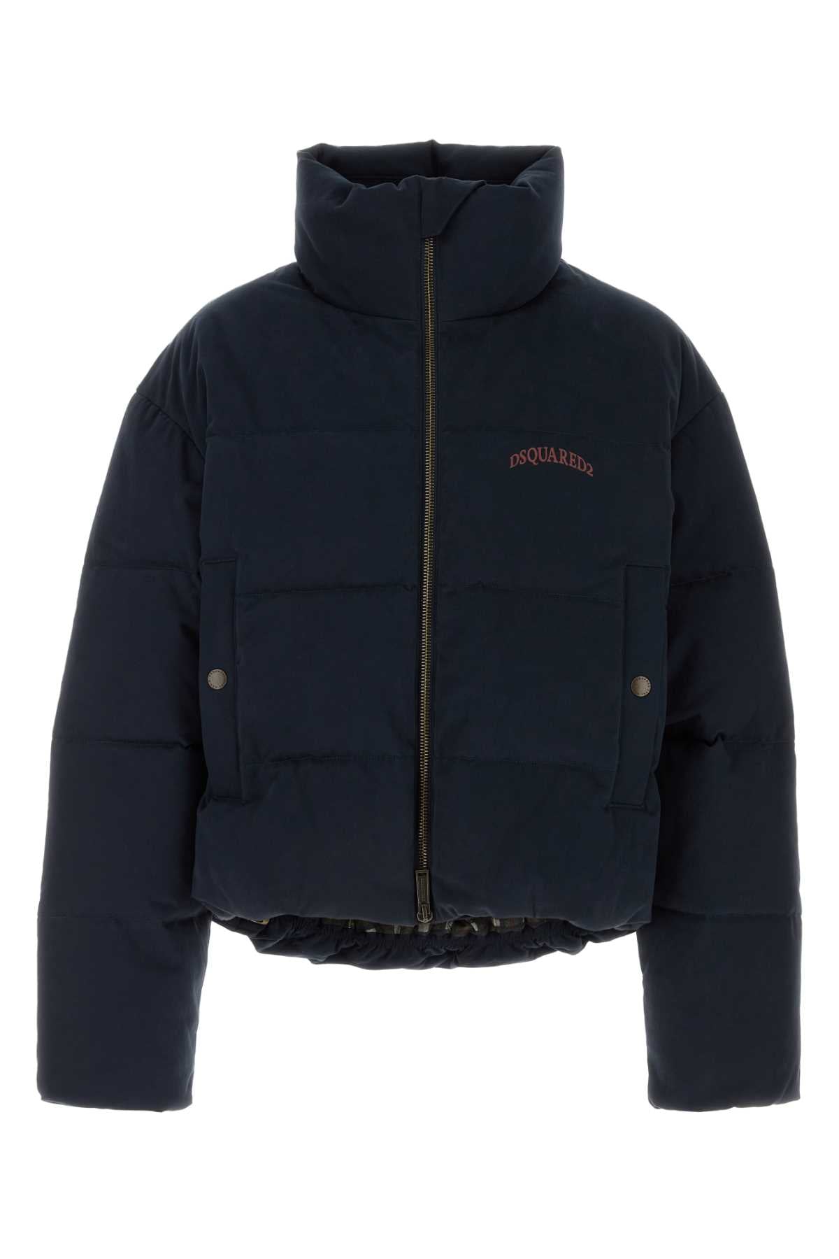 DSQUARED Stretch Cotton Down Jacket for Men - Winter 2025