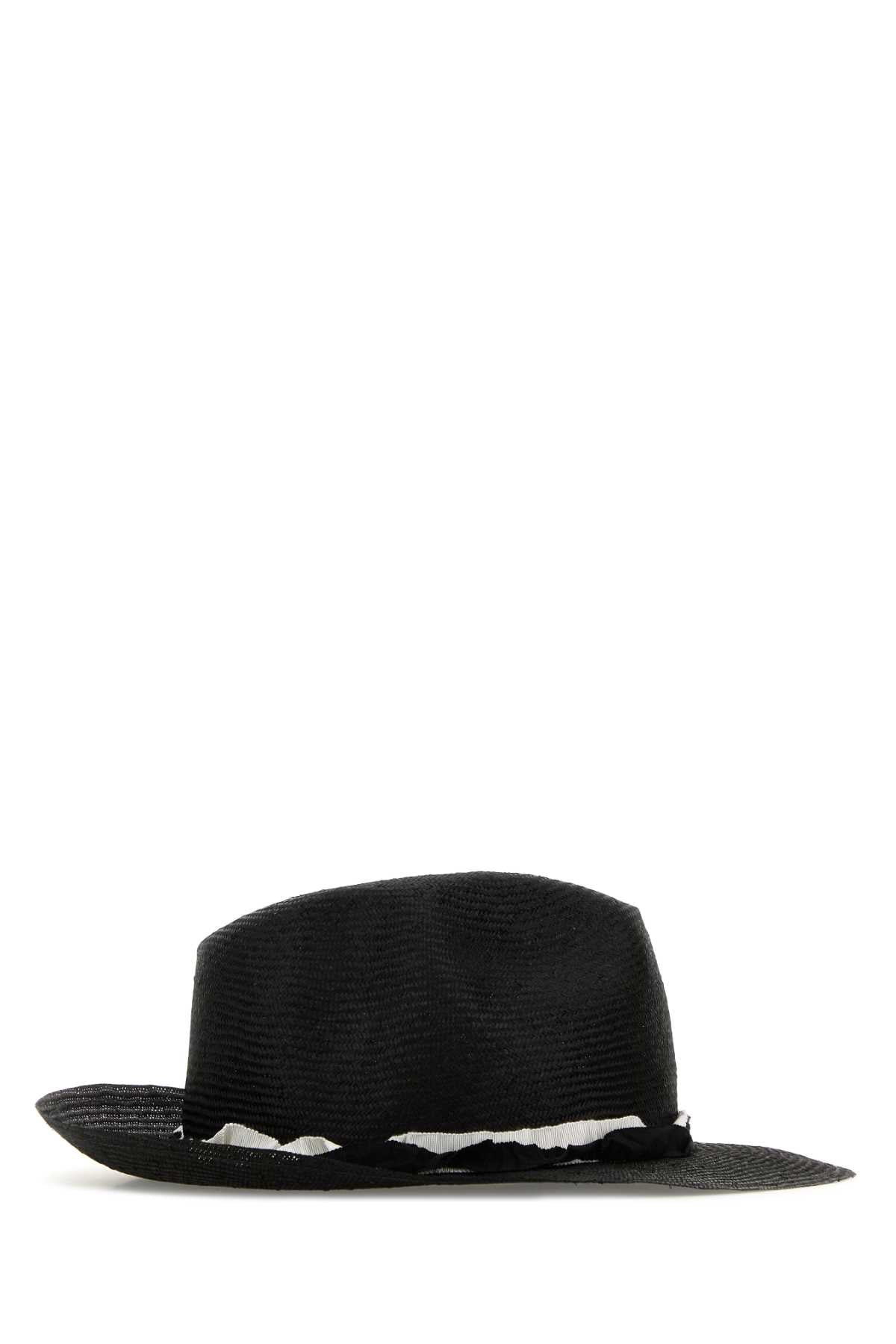 YOHJI YAMAMOTO Classic Raffia Hat