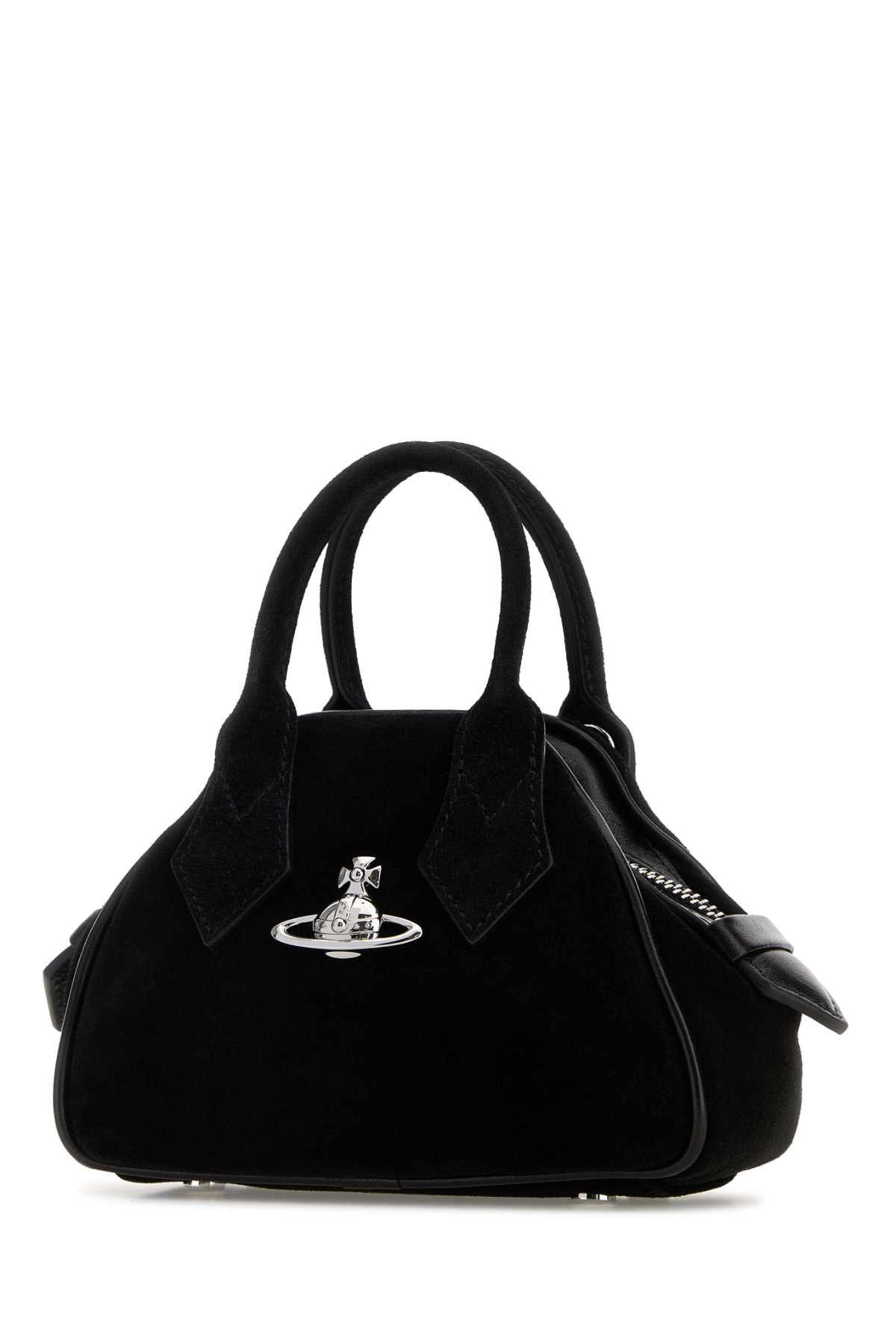 VIVIENNE WESTWOOD Mini Suede Yasmine Handbag