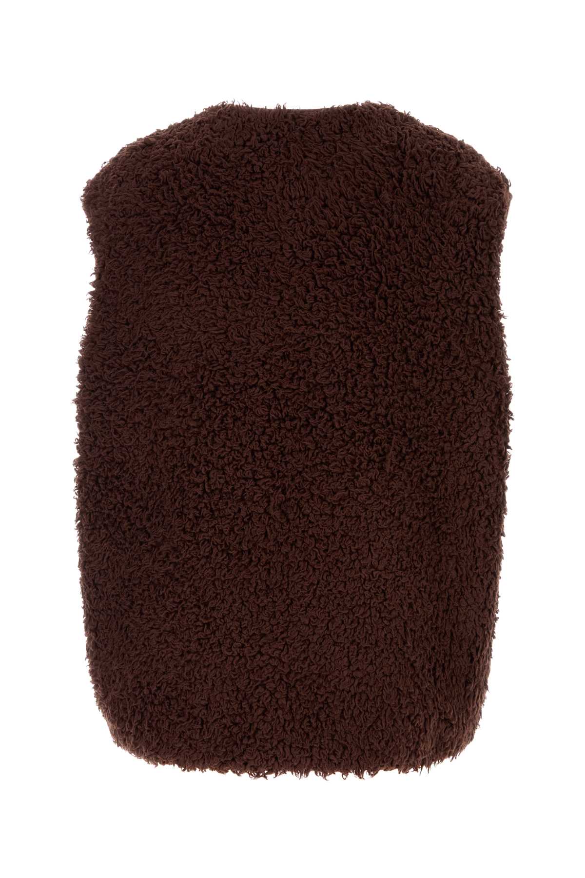 JIL SANDER Soft Teddy Vest for Men - FW25 Collection