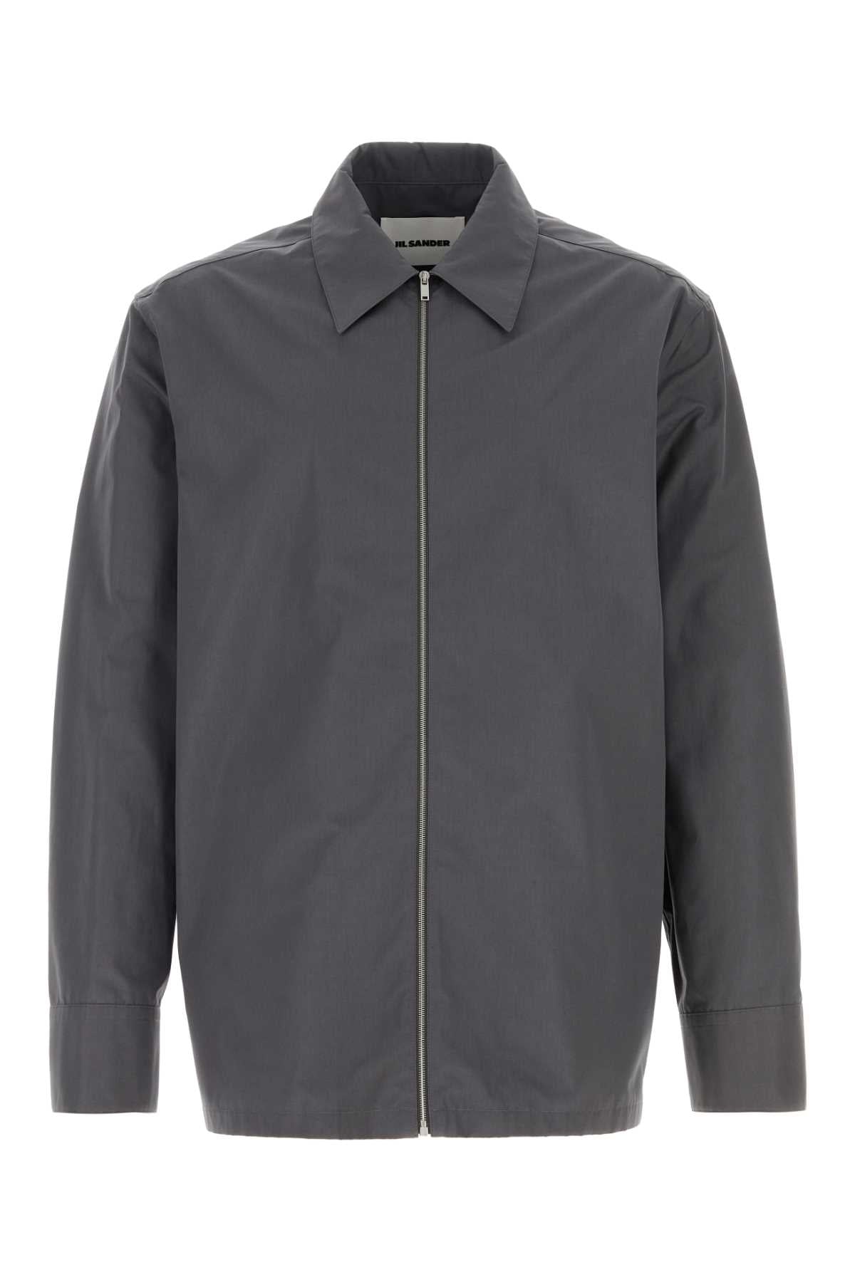 JIL SANDER Classic Poplin Shirt for Men
