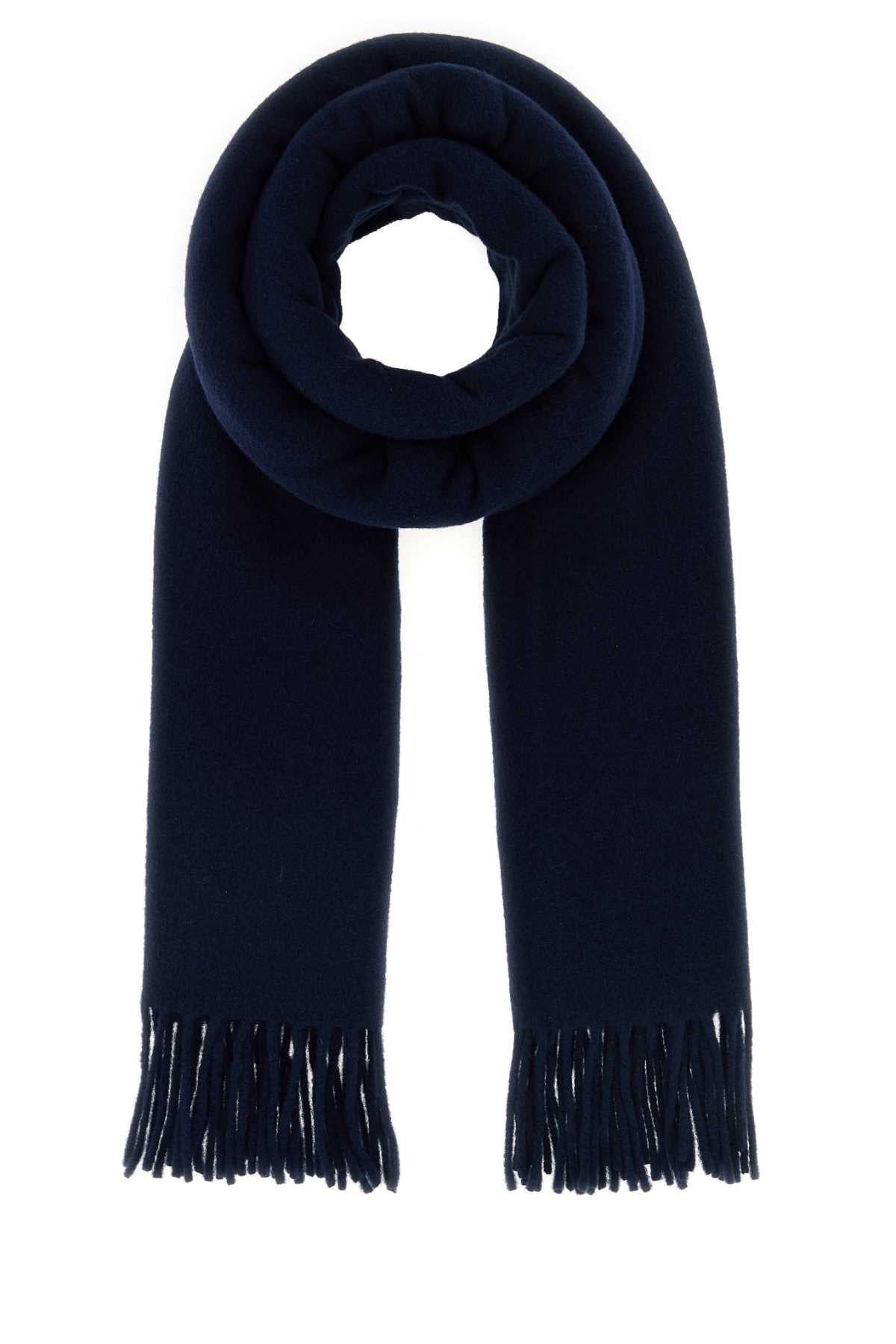MAISON KITSUNE Essential Wool Scarf 200cm x 60cm for Men