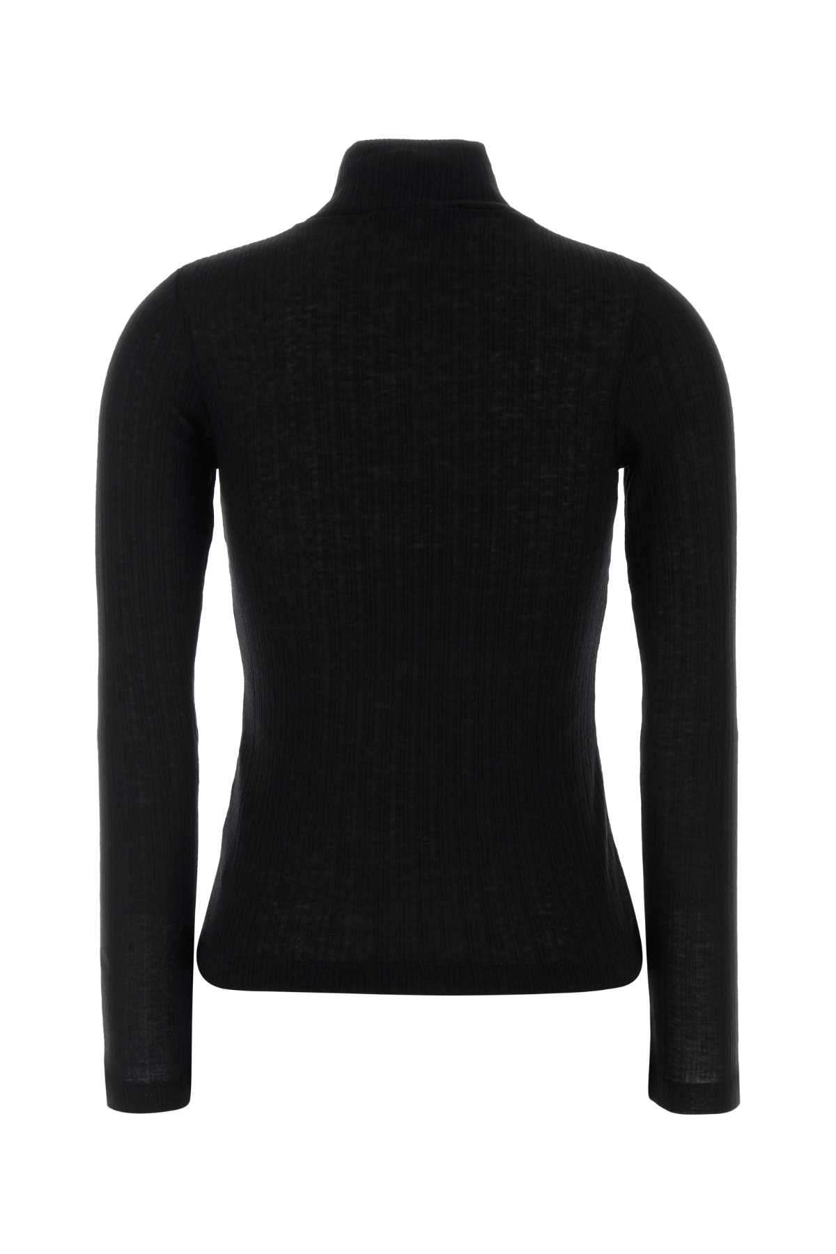 MAISON KITSUNE Lyocell Blend Long Sleeve Top