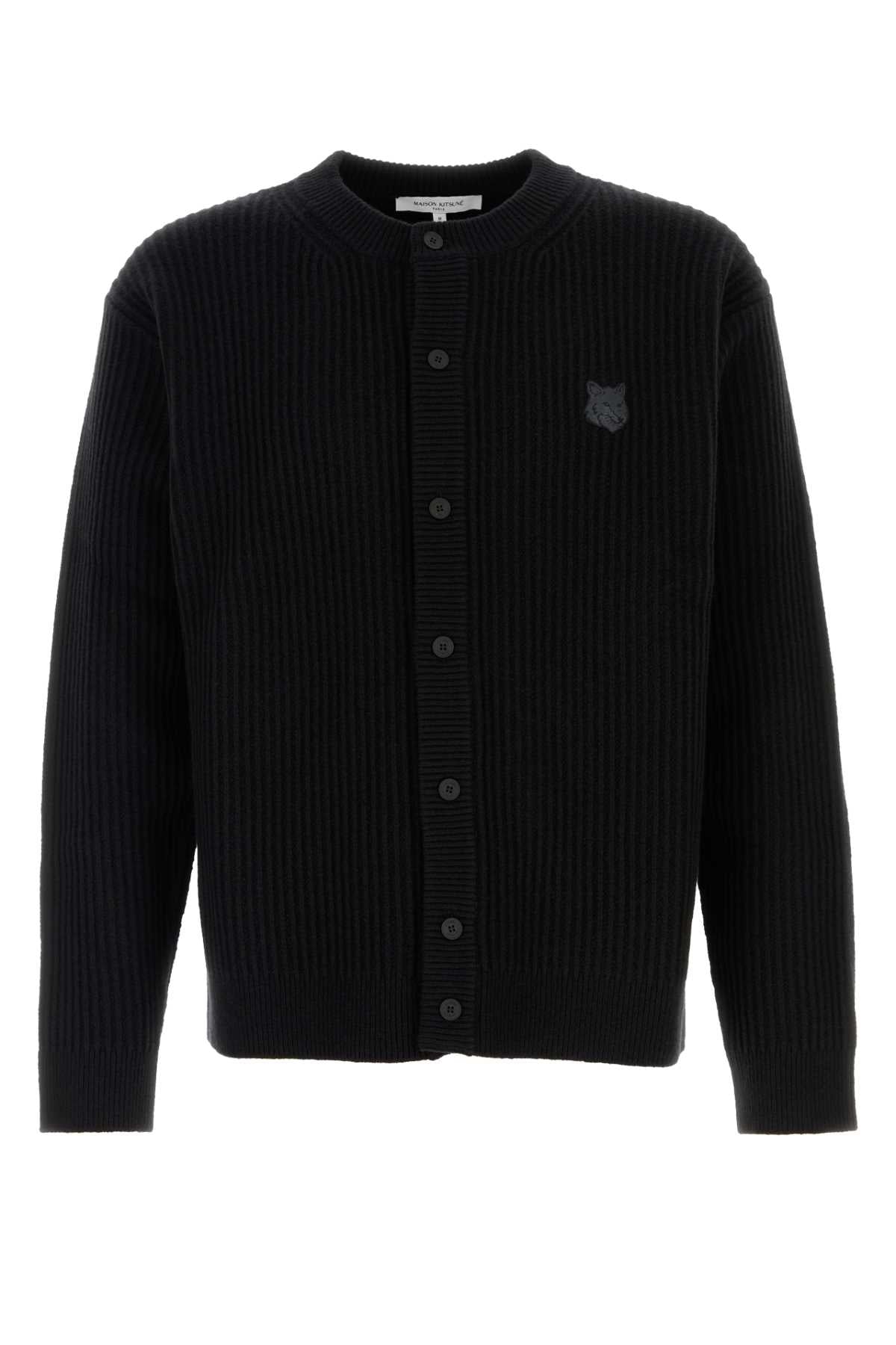 MAISON KITSUNE Men's Wool Cardigan