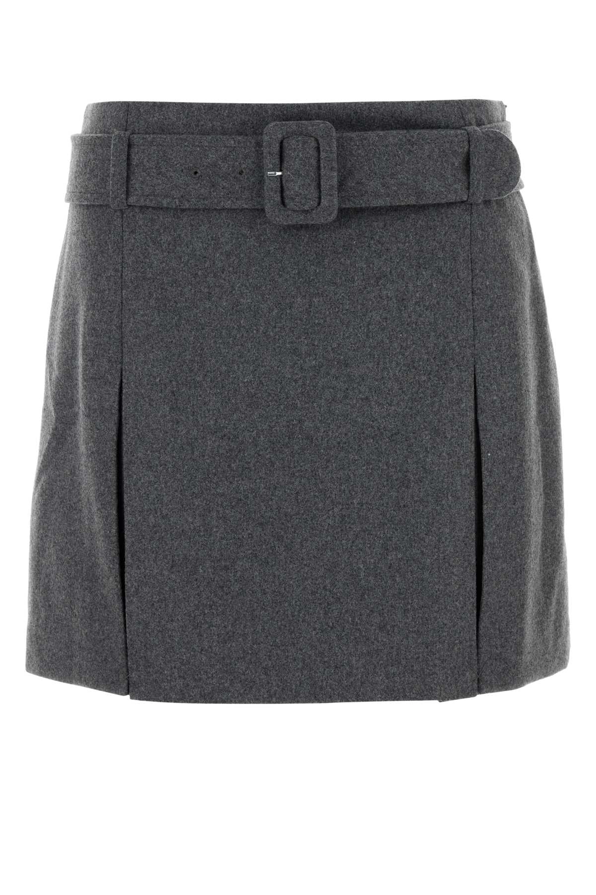 A.P.C. Chic Flannel Mini Skirt