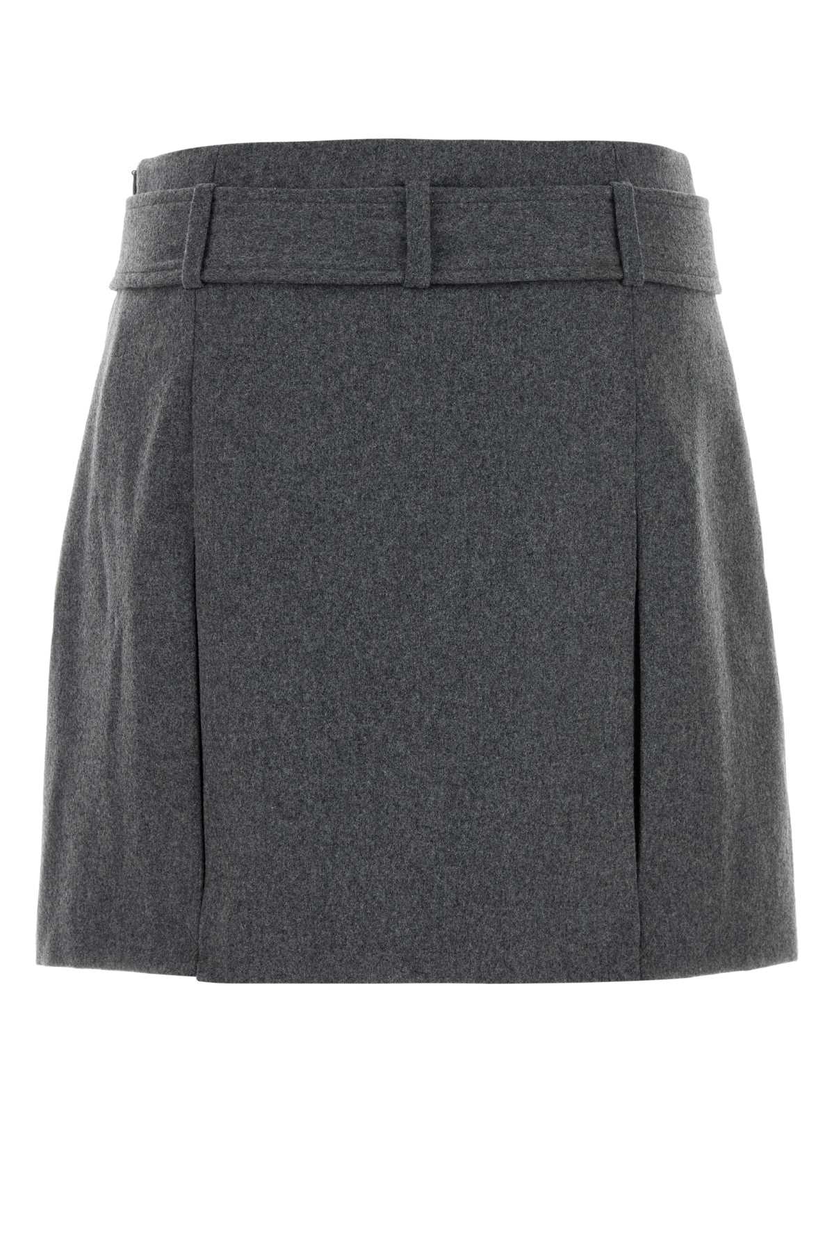 A.P.C. Chic Flannel Mini Skirt