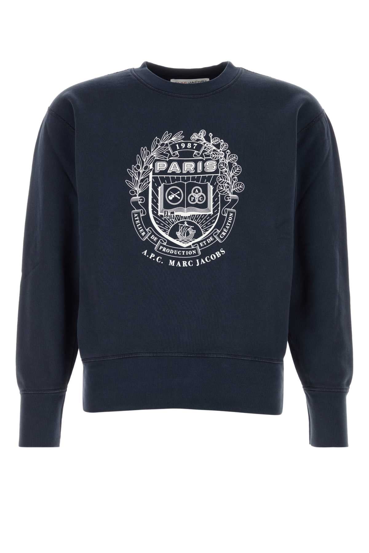 A.P.C. Signature Cotton Sweatshirt