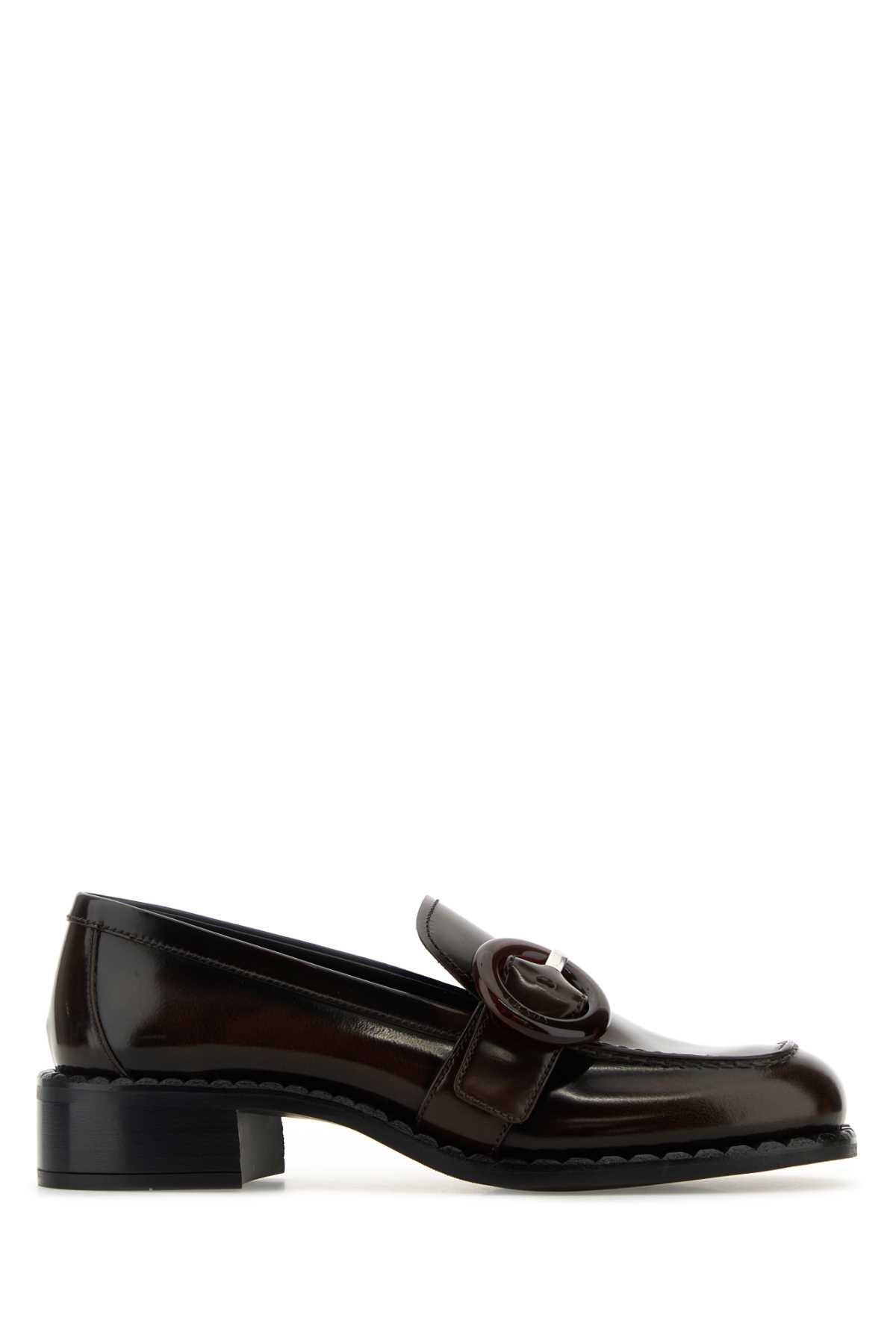 PRADA Elegant Leather Loafers - Perfect for Every Occasion