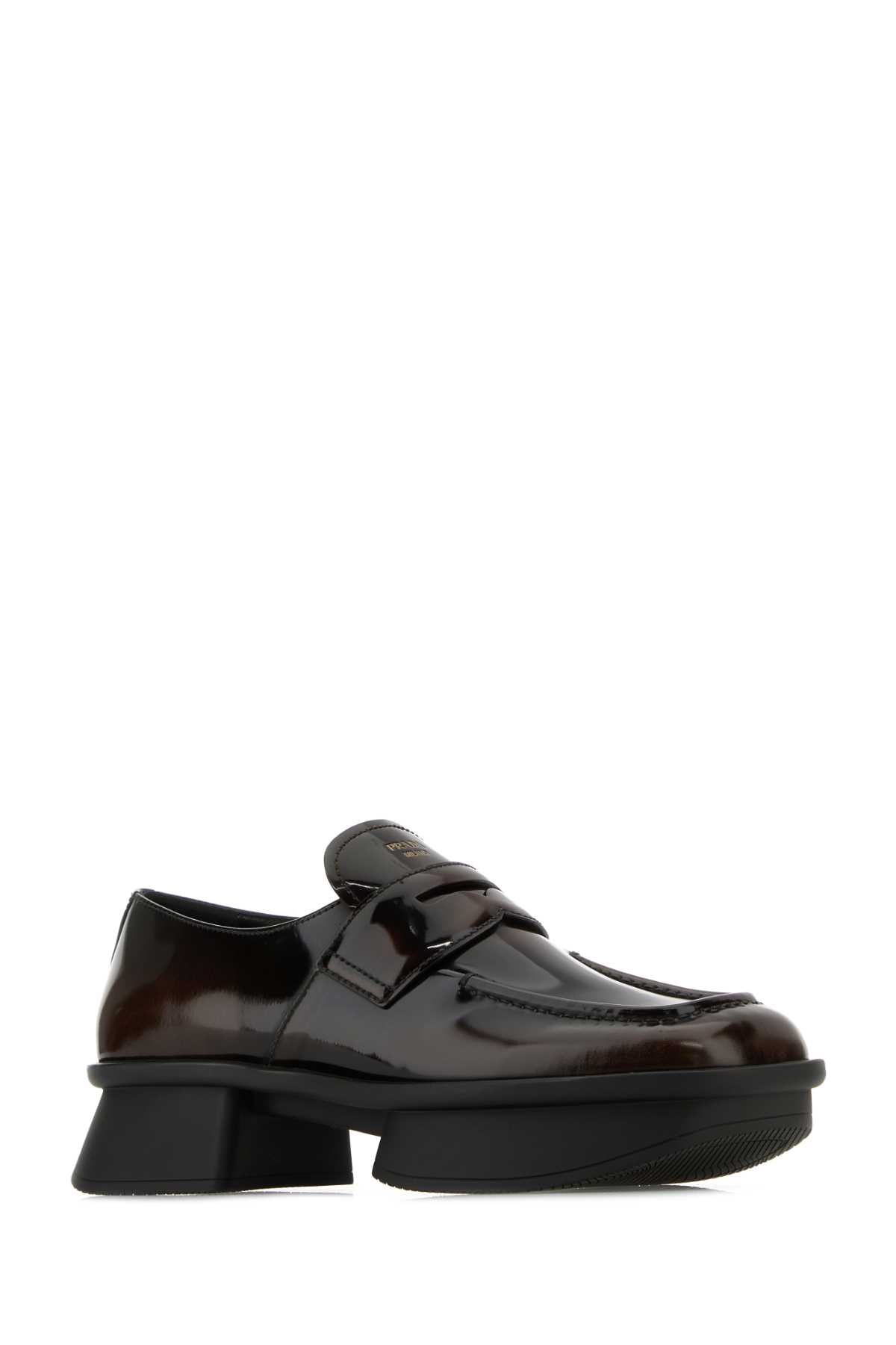 PRADA Stylish Leather Equal Loafers for Women