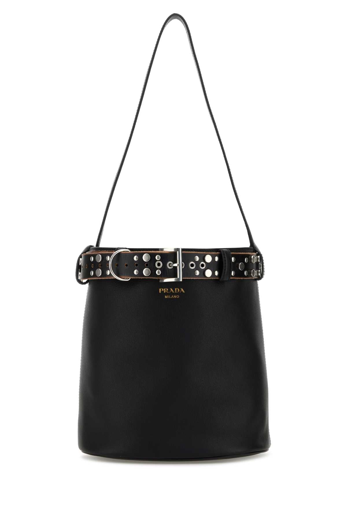 PRADA Mini Buckle Handbag - Stylish and Chic 29 cm