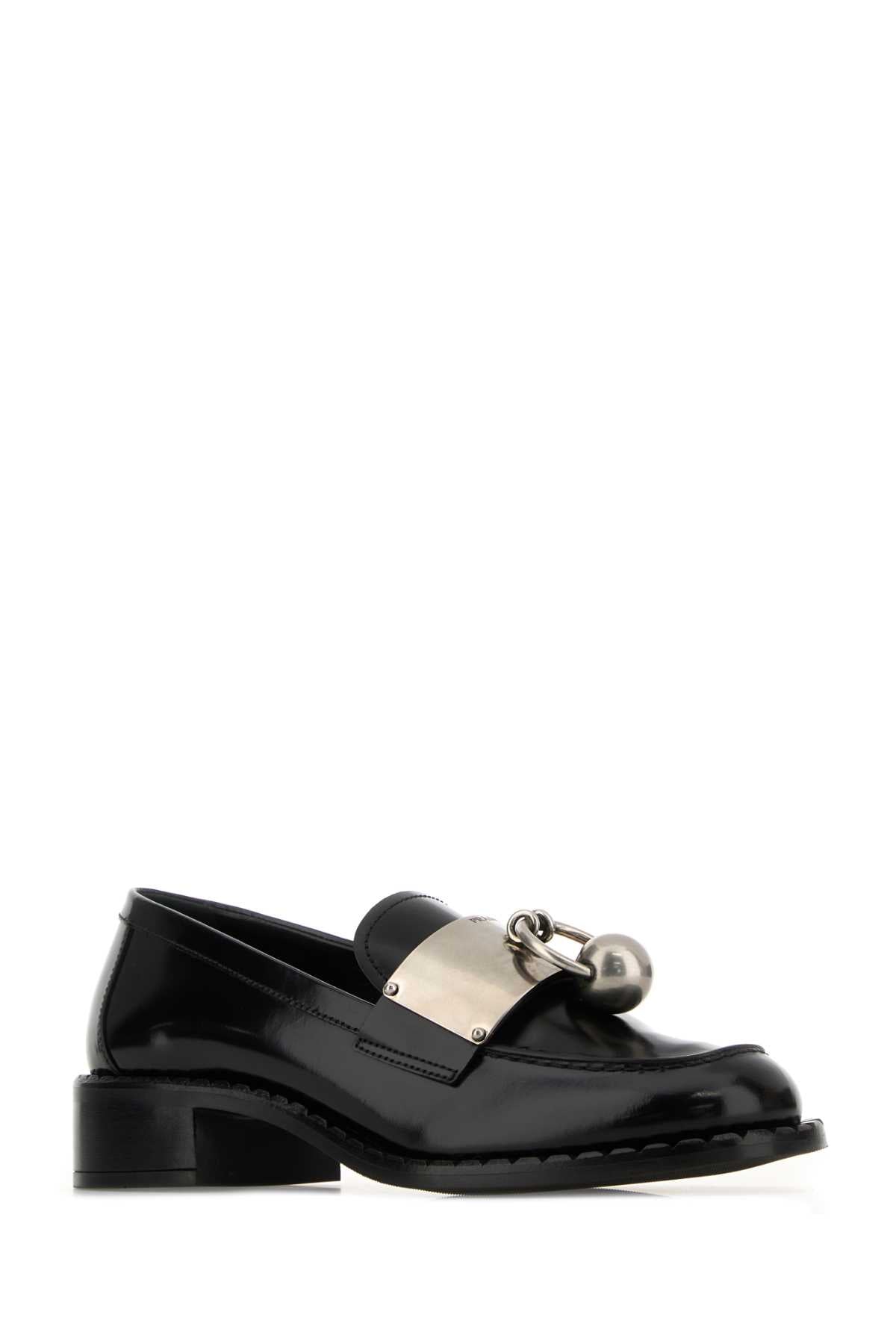 PRADA Elegant Leather Loafers for Women